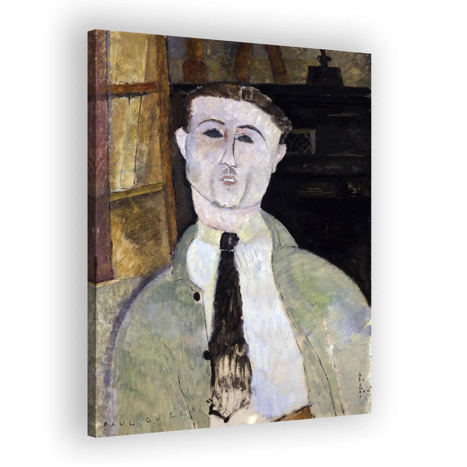 Paul Guillaume by Amedeo Modigliani - view 2 thumbnail