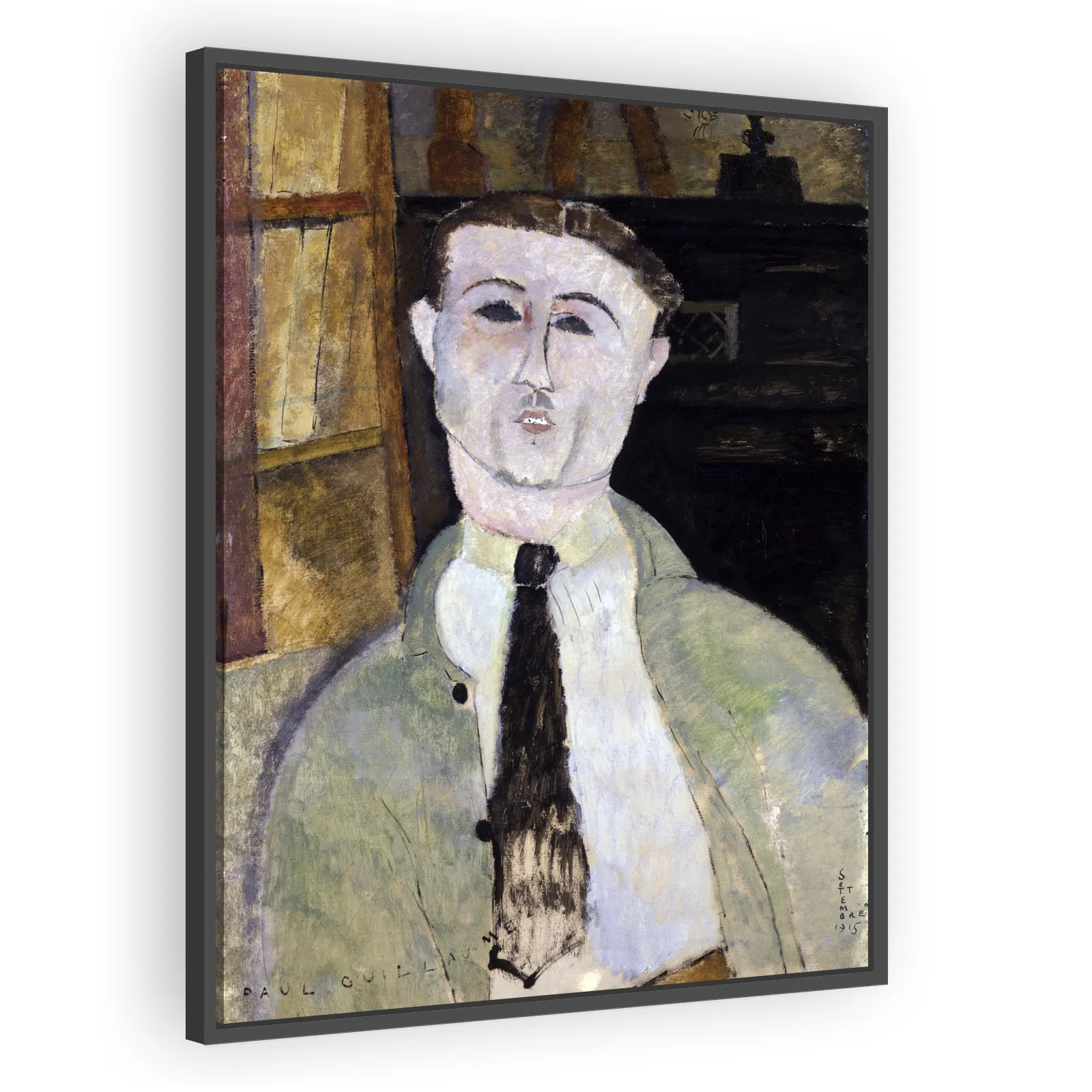 Paul Guillaume by Amedeo Modigliani