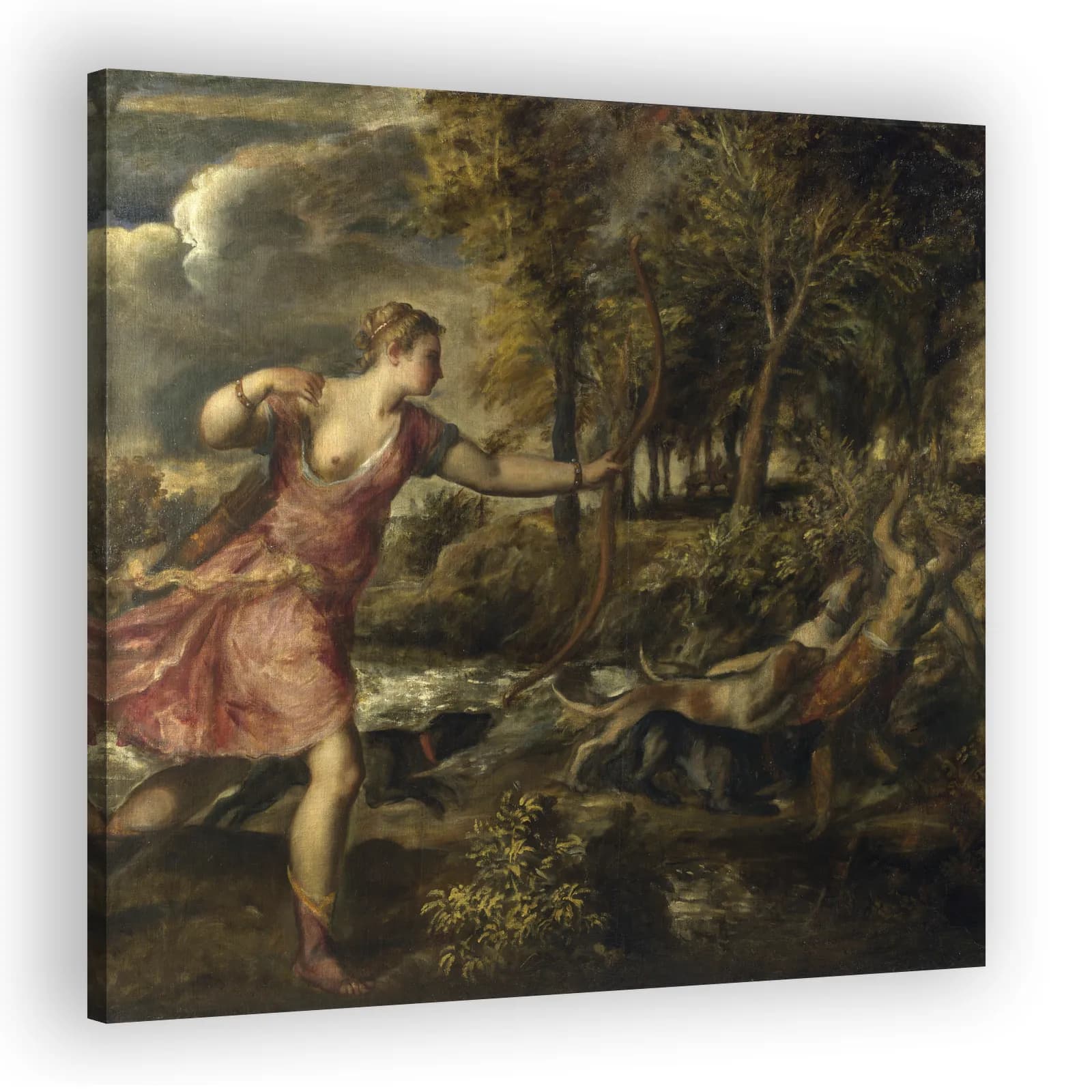 The Death of Actaeon by Titian - view 2 thumbnail