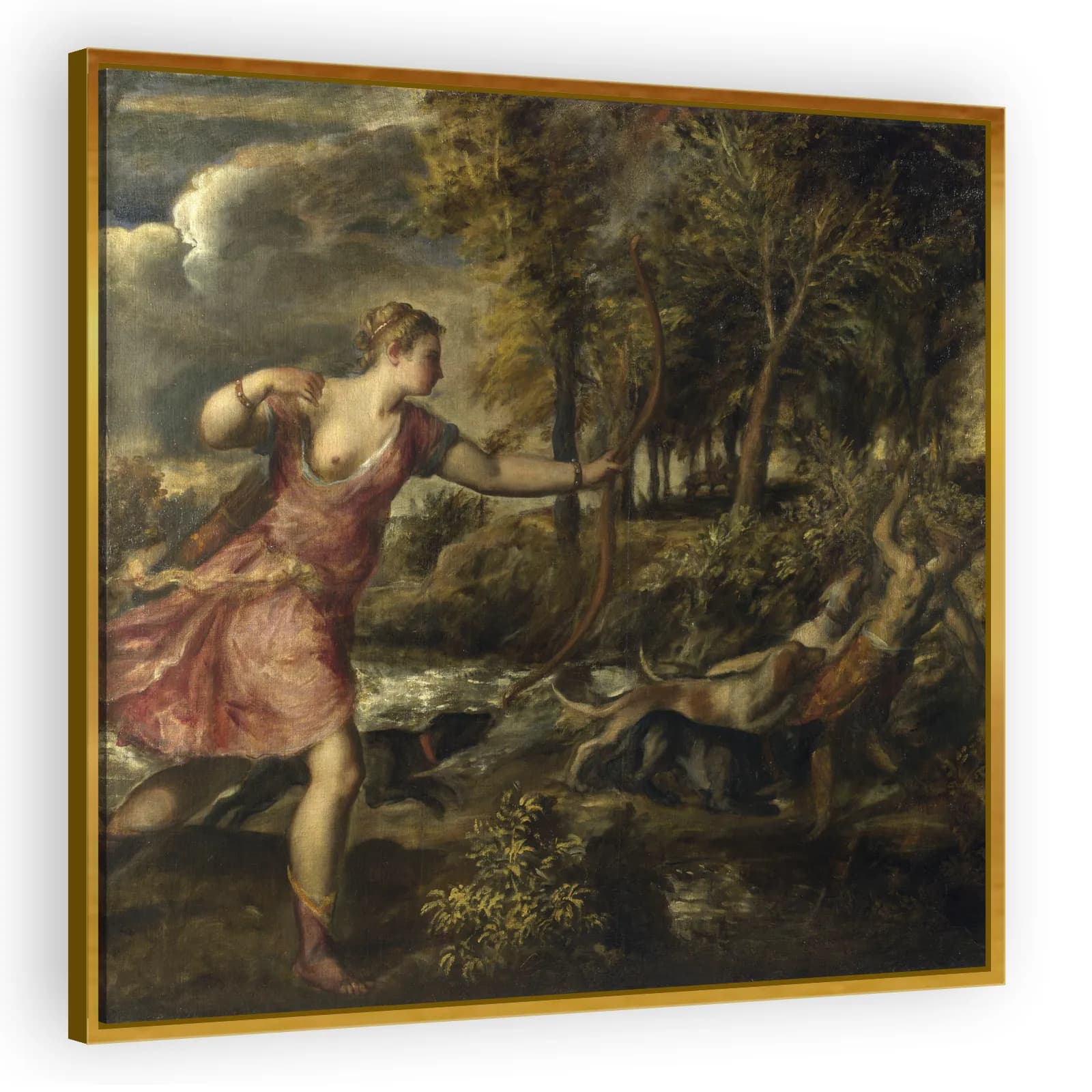The Death of Actaeon by Titian - view 3 thumbnail