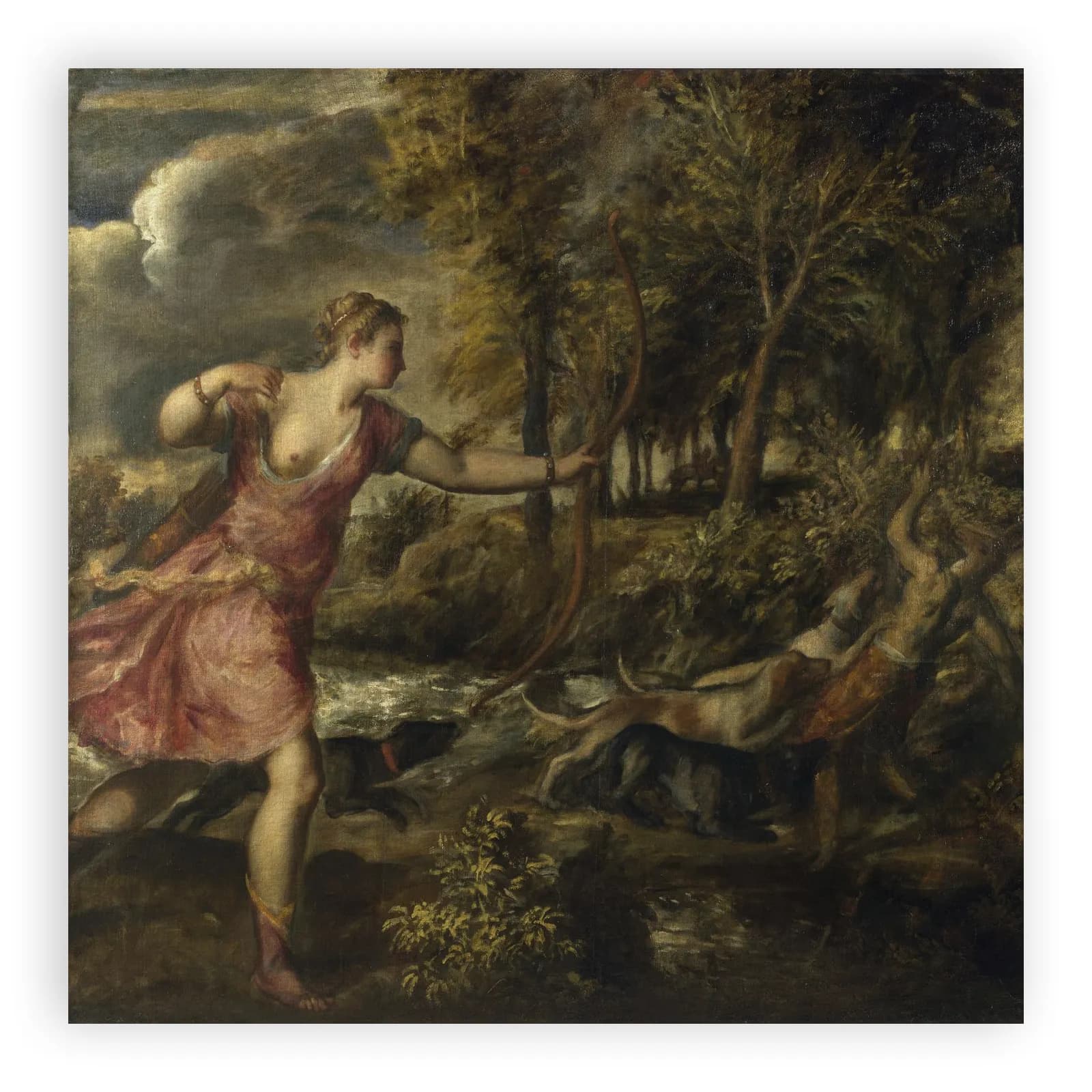 The Death of Actaeon by Titian - view 6 thumbnail