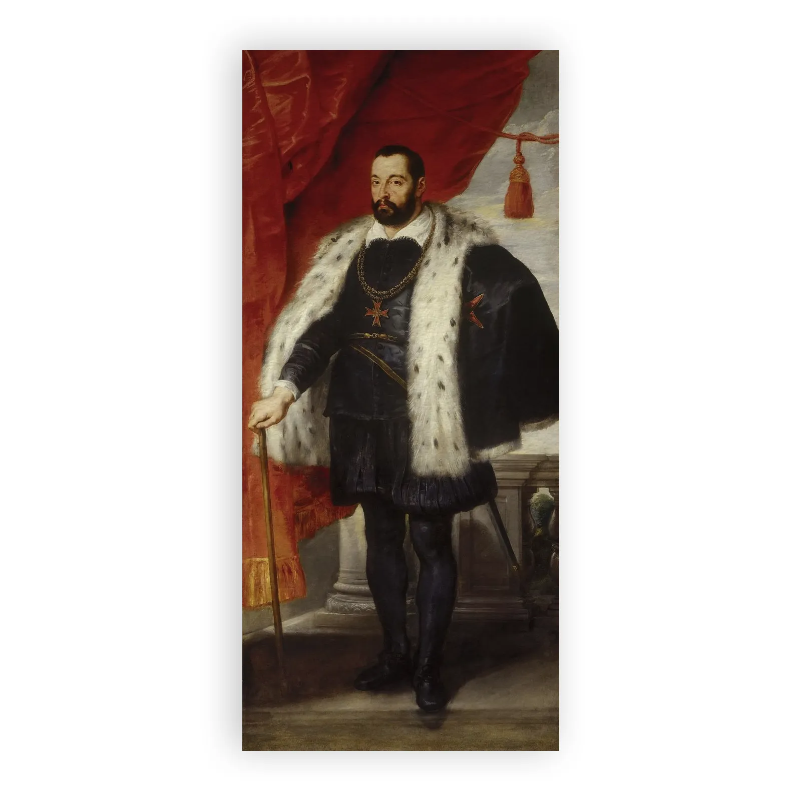 Portrait of Francesco I de' Medici, Grand Duke of Tuscany (1541–1587) by Peter Paul Rubens - view 6 thumbnail