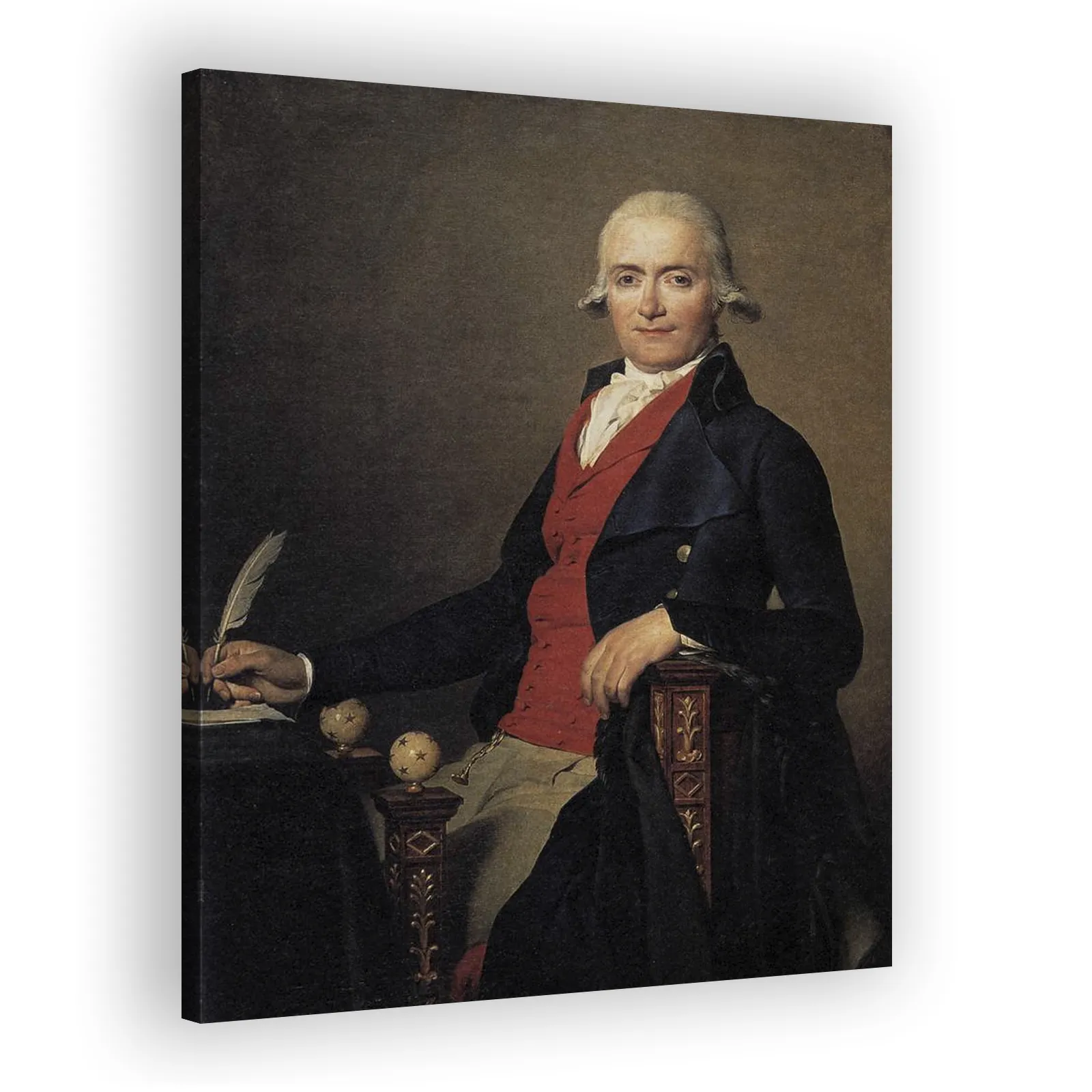 Portrait of Gaspar Mayer by Jacques Louis David - view 2 thumbnail