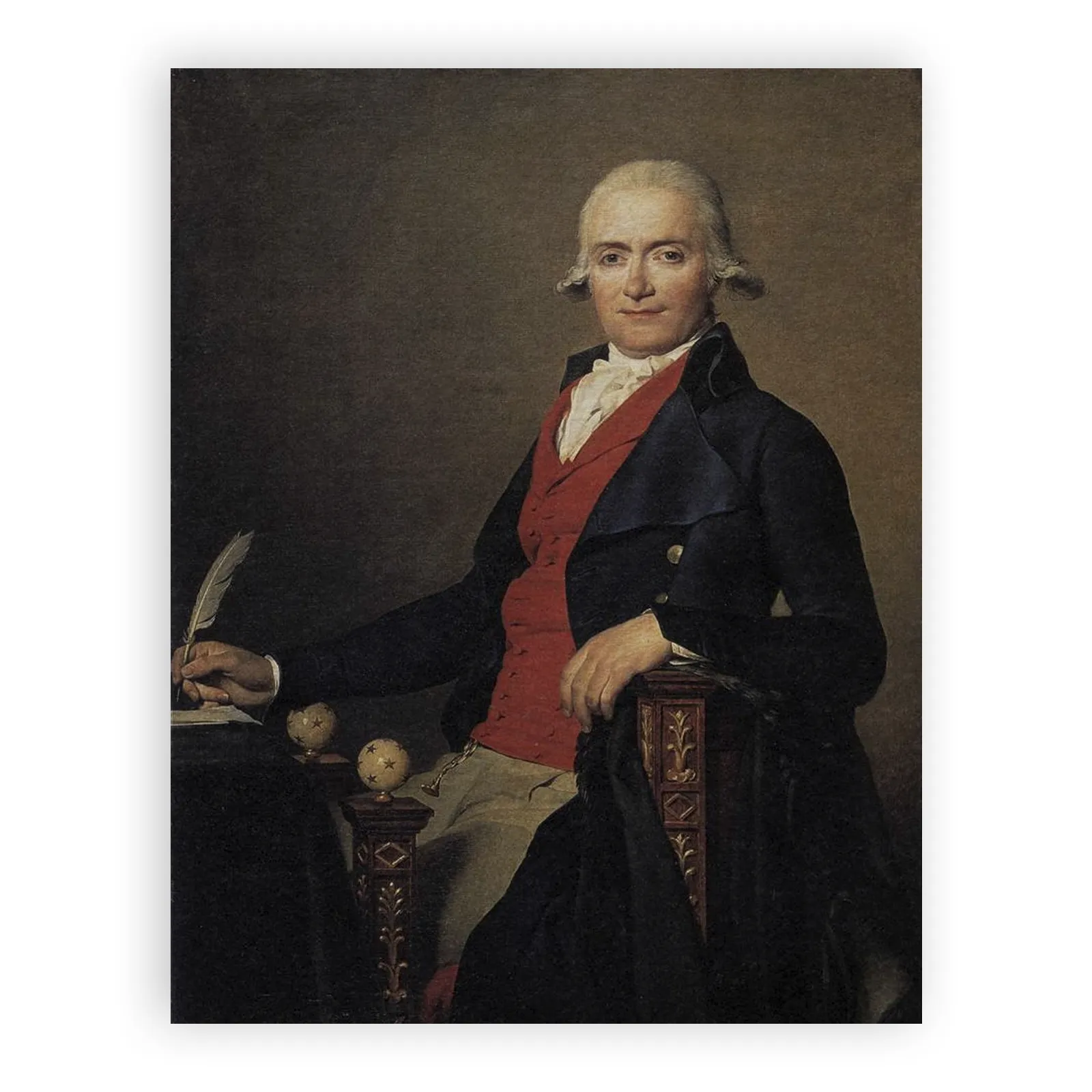 Portrait of Gaspar Mayer by Jacques Louis David - view 6 thumbnail