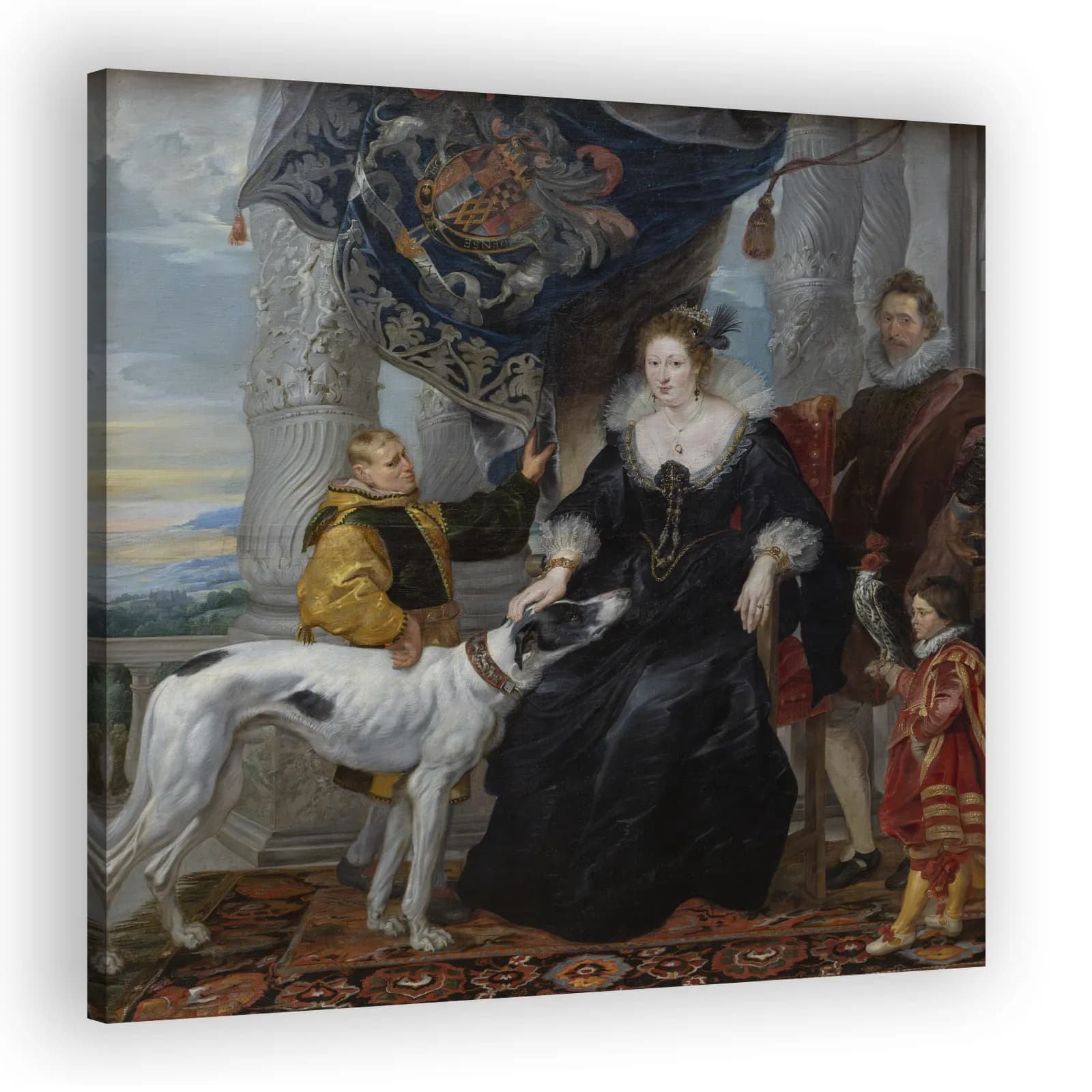 Double Portrait of Alethea Talbot, Countess of Arundel, and Sir Dudley Carleton by Peter Paul Rubens - view 2 thumbnail