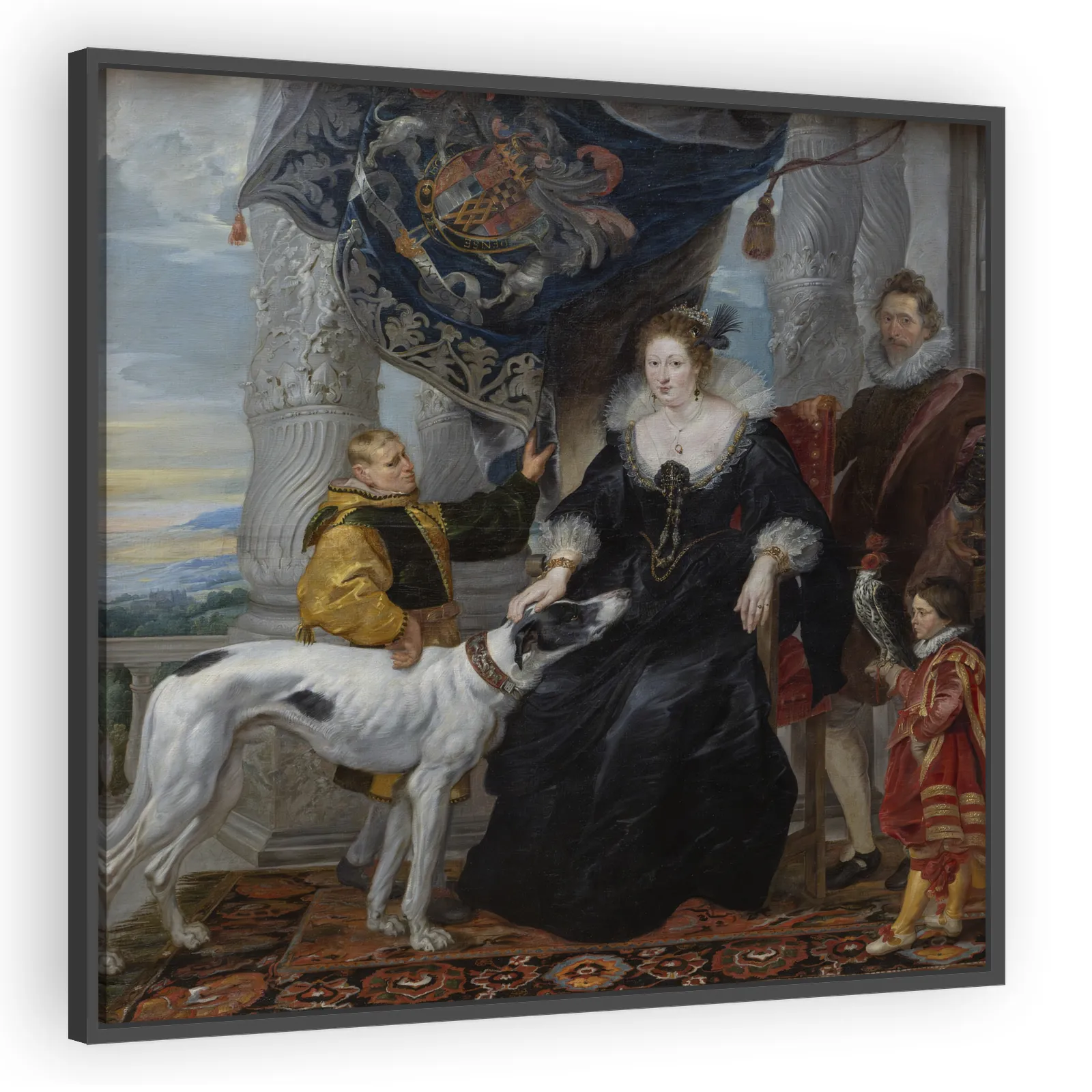 Double Portrait of Alethea Talbot, Countess of Arundel, and Sir Dudley Carleton by Peter Paul Rubens
