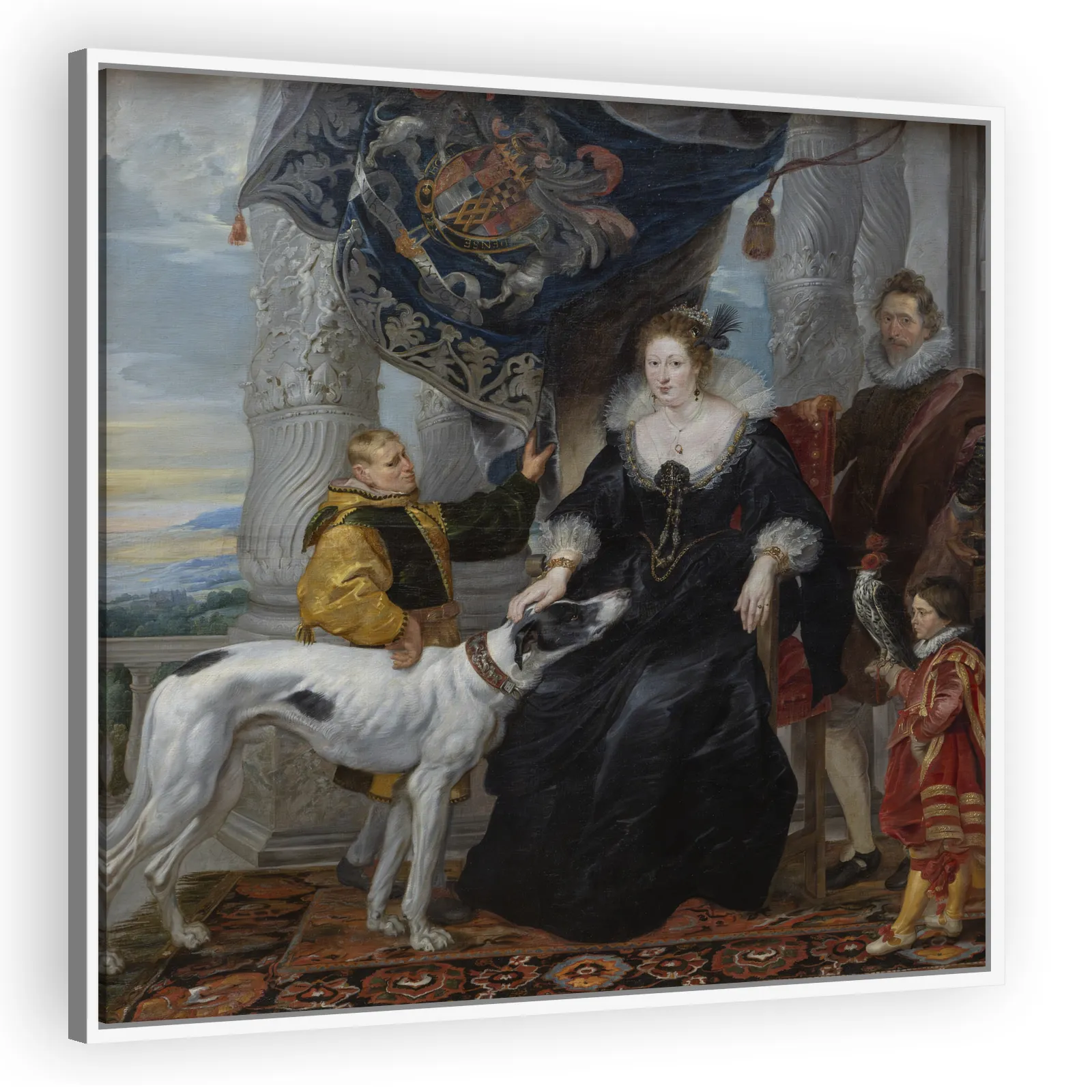 Double Portrait of Alethea Talbot, Countess of Arundel, and Sir Dudley Carleton by Peter Paul Rubens - view 5 thumbnail