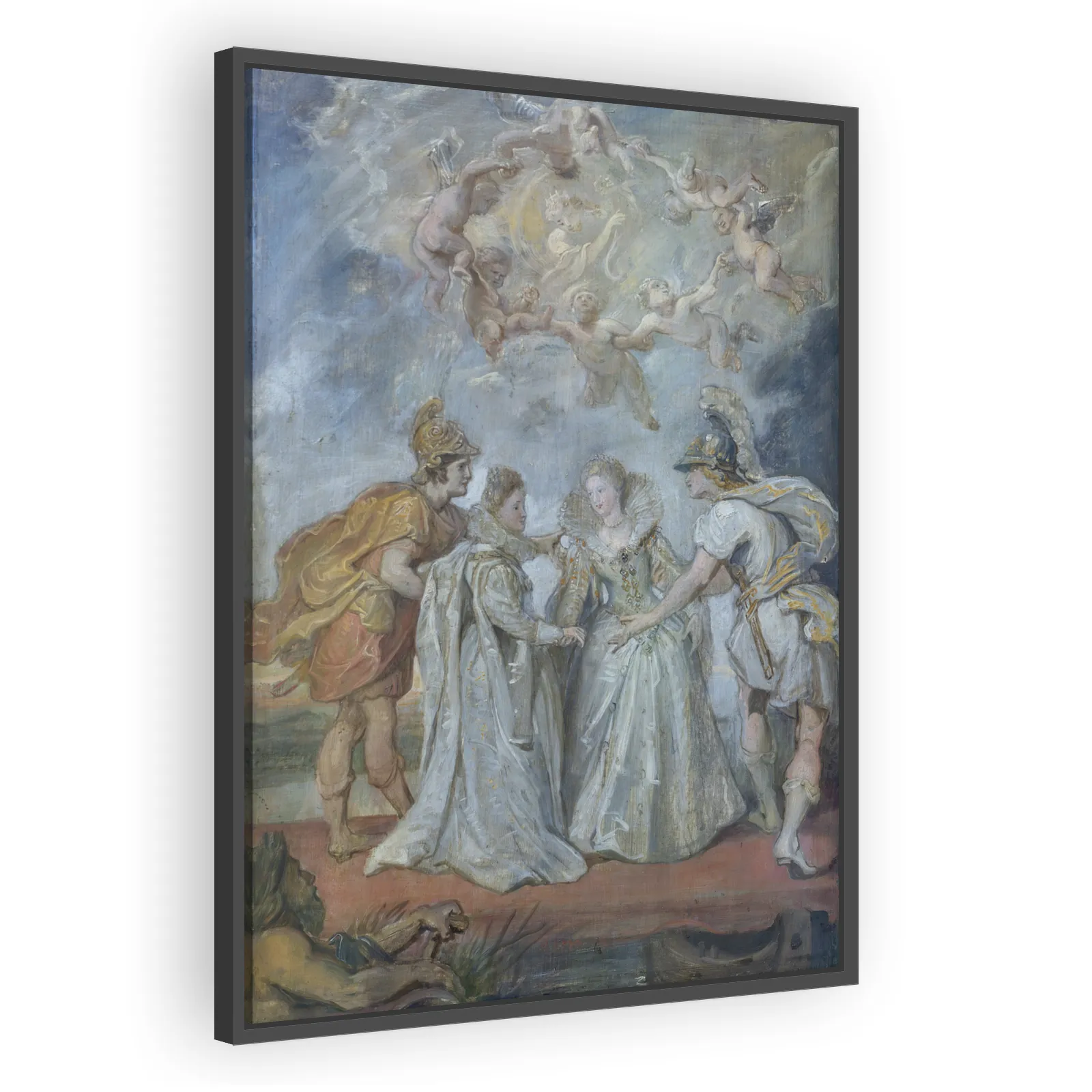 Family Exchange of the Princesses between Spain and France, 9 November 1615 by Peter Paul Rubens