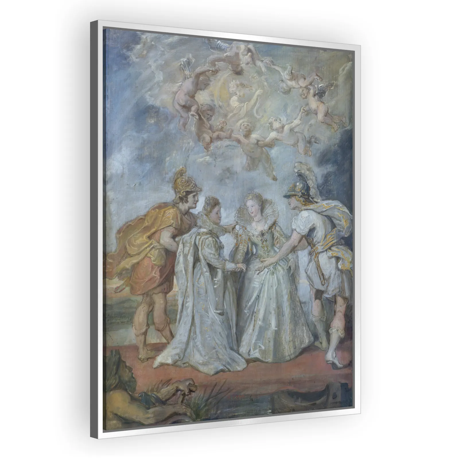 Family Exchange of the Princesses between Spain and France, 9 November 1615 by Peter Paul Rubens - view 4 thumbnail