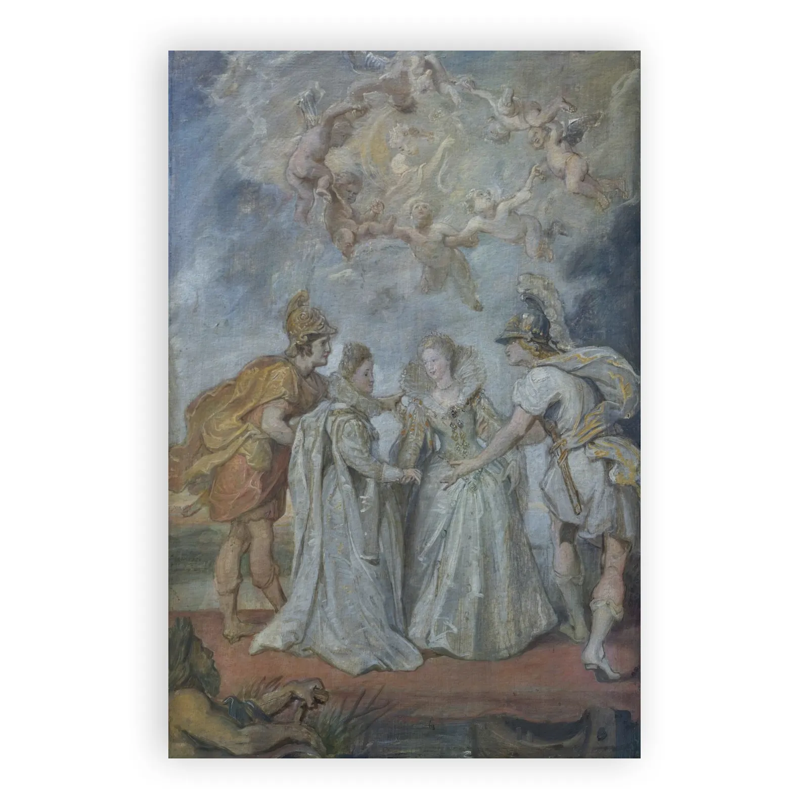 Family Exchange of the Princesses between Spain and France, 9 November 1615 by Peter Paul Rubens - view 6 thumbnail