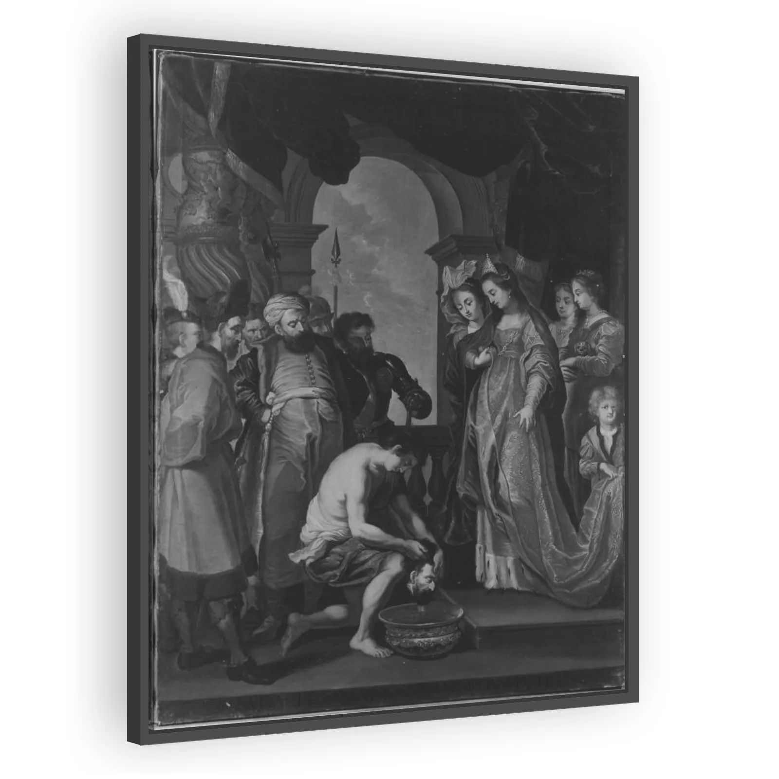 Tomyris with the Head of Cyrus (after Paulus Pontius) by Peter Paul Rubens