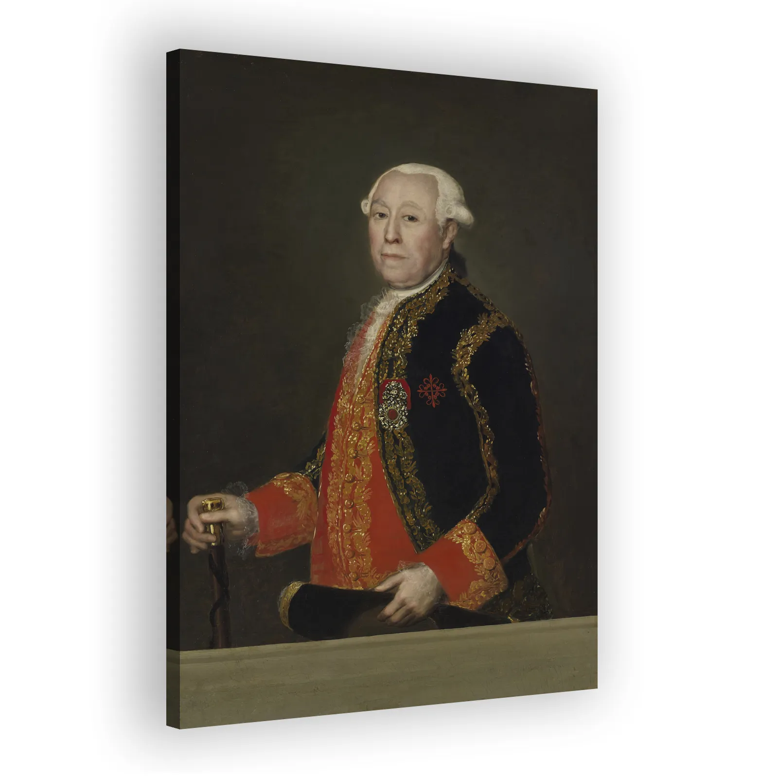 Miguel Fernández Durán, marquis of Tolosa by Francisco Goya - view 2 thumbnail