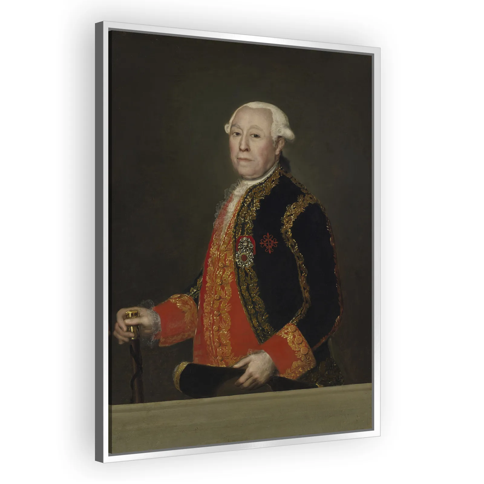 Miguel Fernández Durán, marquis of Tolosa by Francisco Goya - view 4 thumbnail