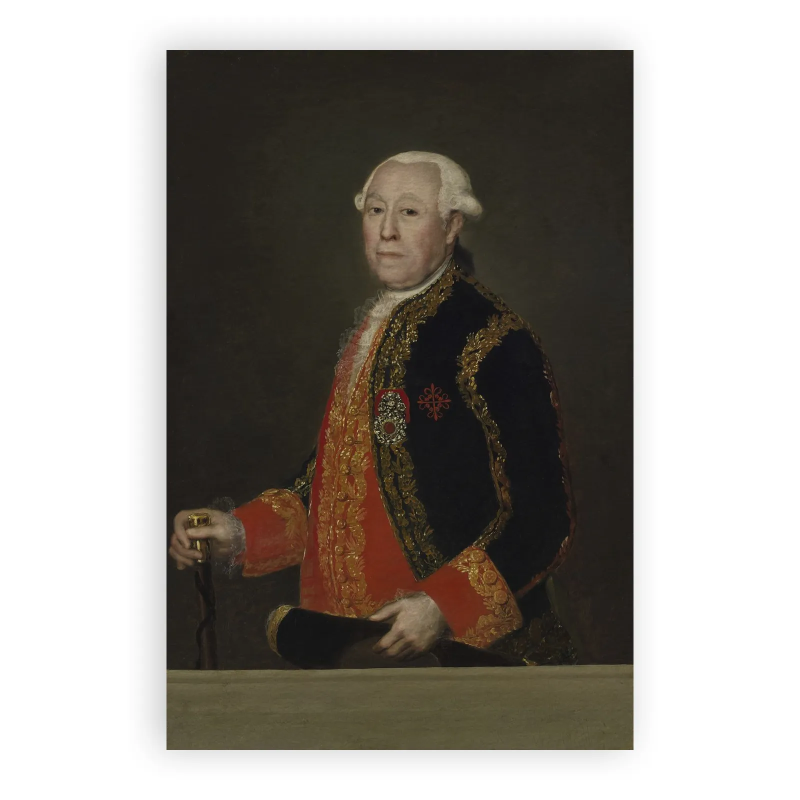 Miguel Fernández Durán, marquis of Tolosa by Francisco Goya - view 6 thumbnail