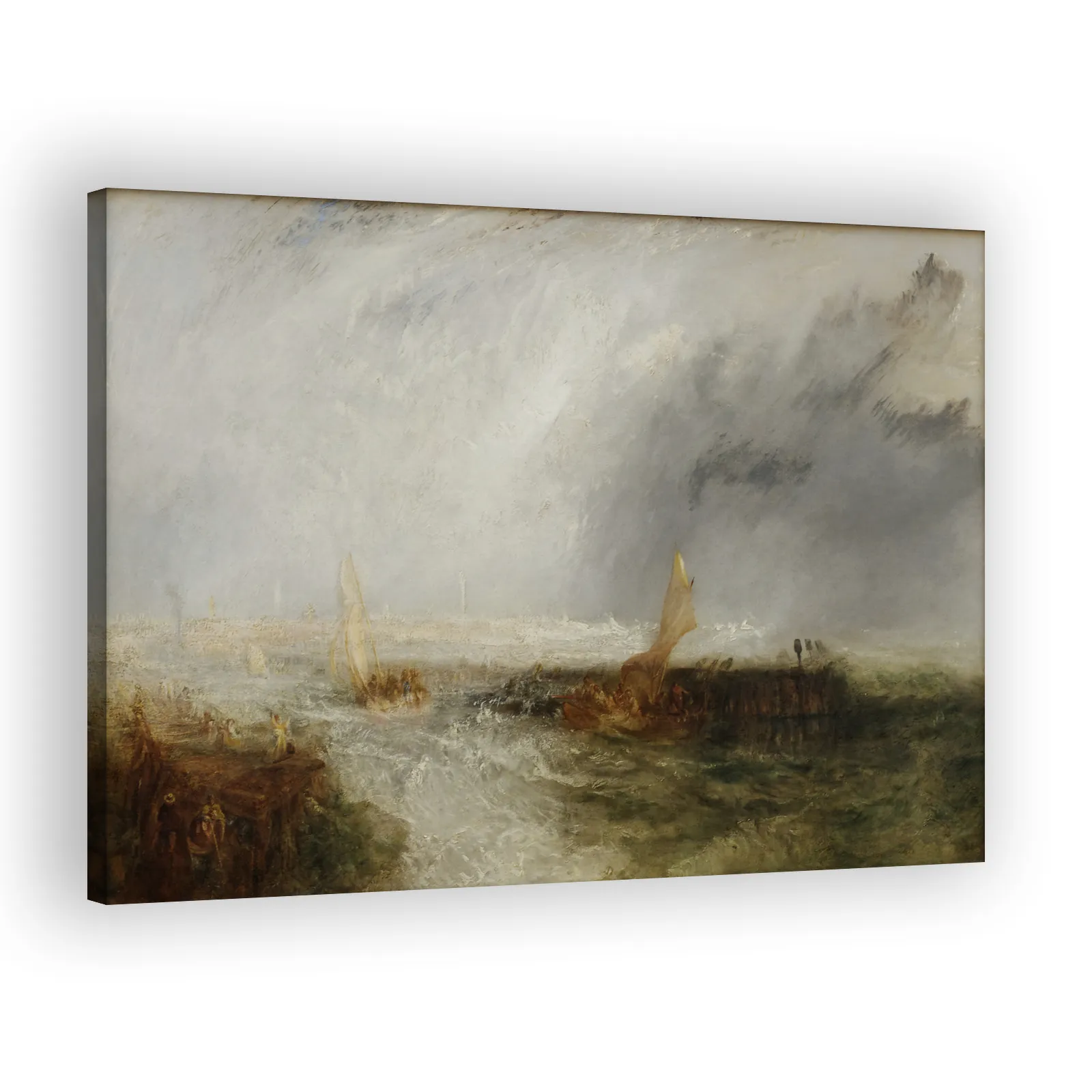 Ostend by J M W Turner - view 2 thumbnail