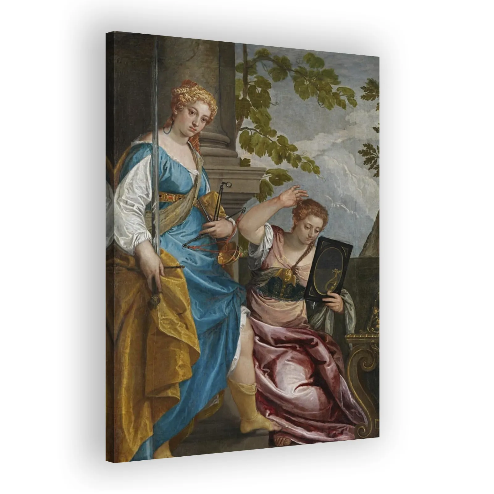 Justitia und Prudentia by Paolo Veronese - view 2 thumbnail