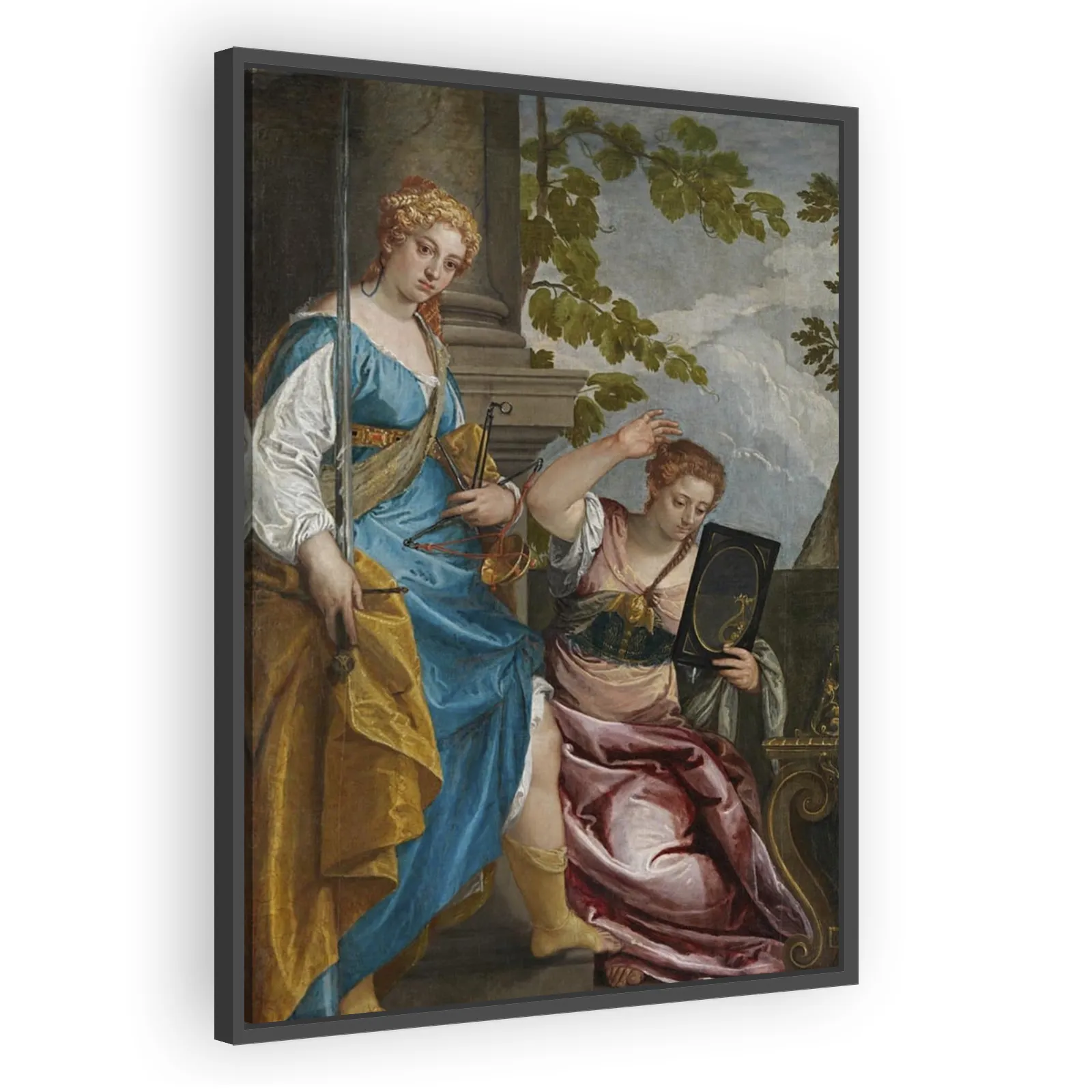 Justitia und Prudentia by Paolo Veronese