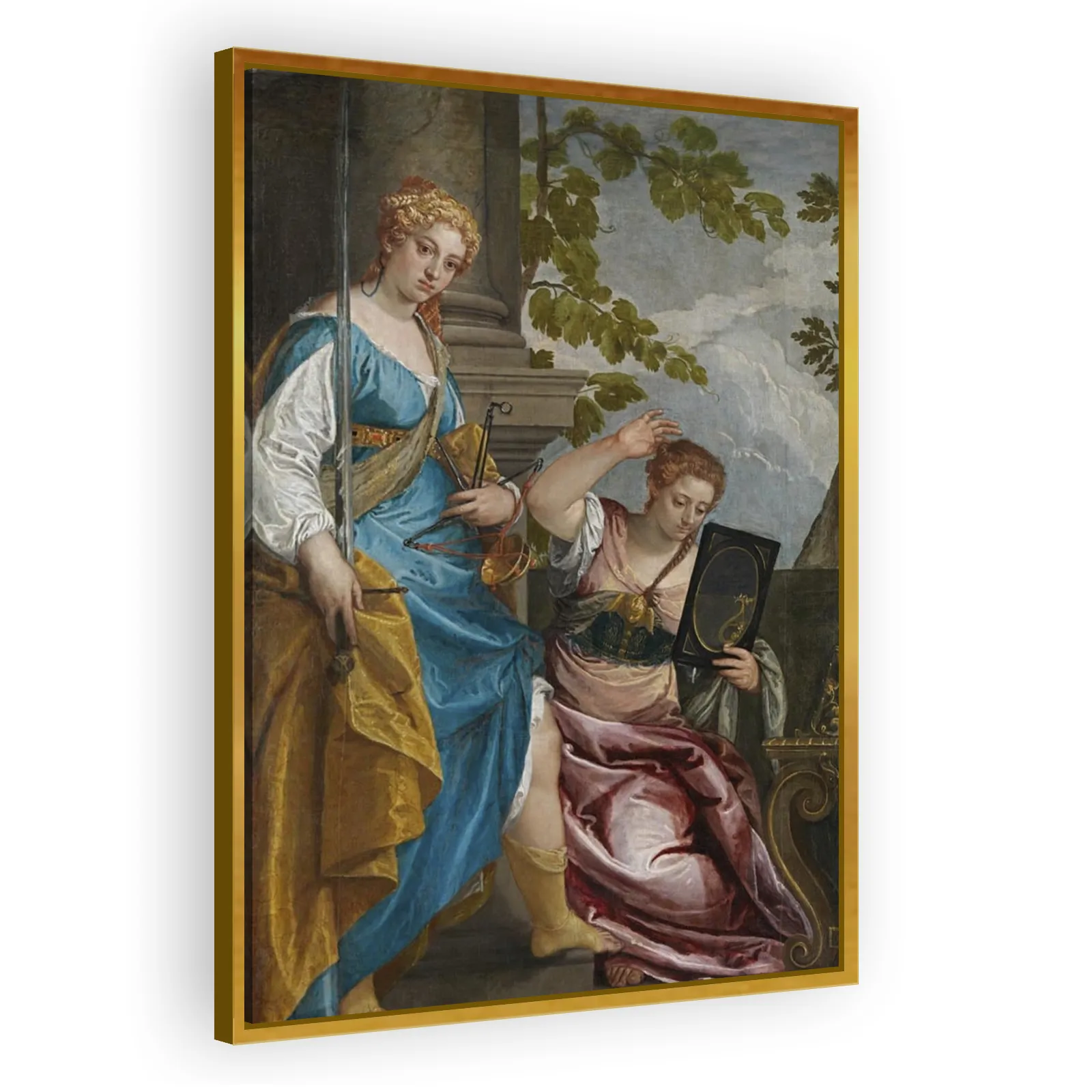 Justitia und Prudentia by Paolo Veronese - view 3 thumbnail