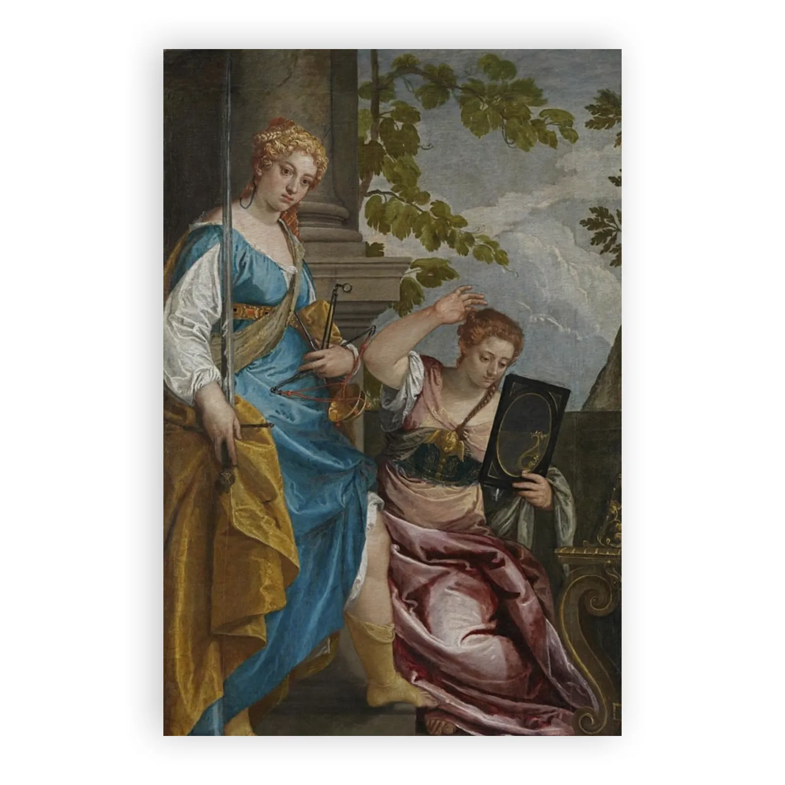 Justitia und Prudentia by Paolo Veronese - view 6 thumbnail