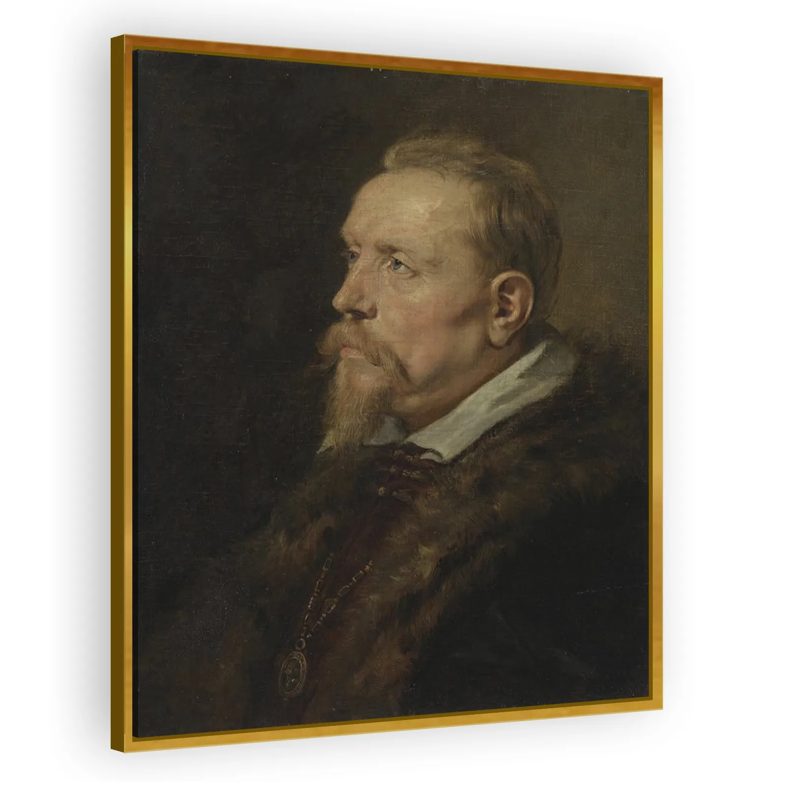 Portrait of a member of the Van den Wijngaerd family by Peter Paul Rubens - view 3 thumbnail