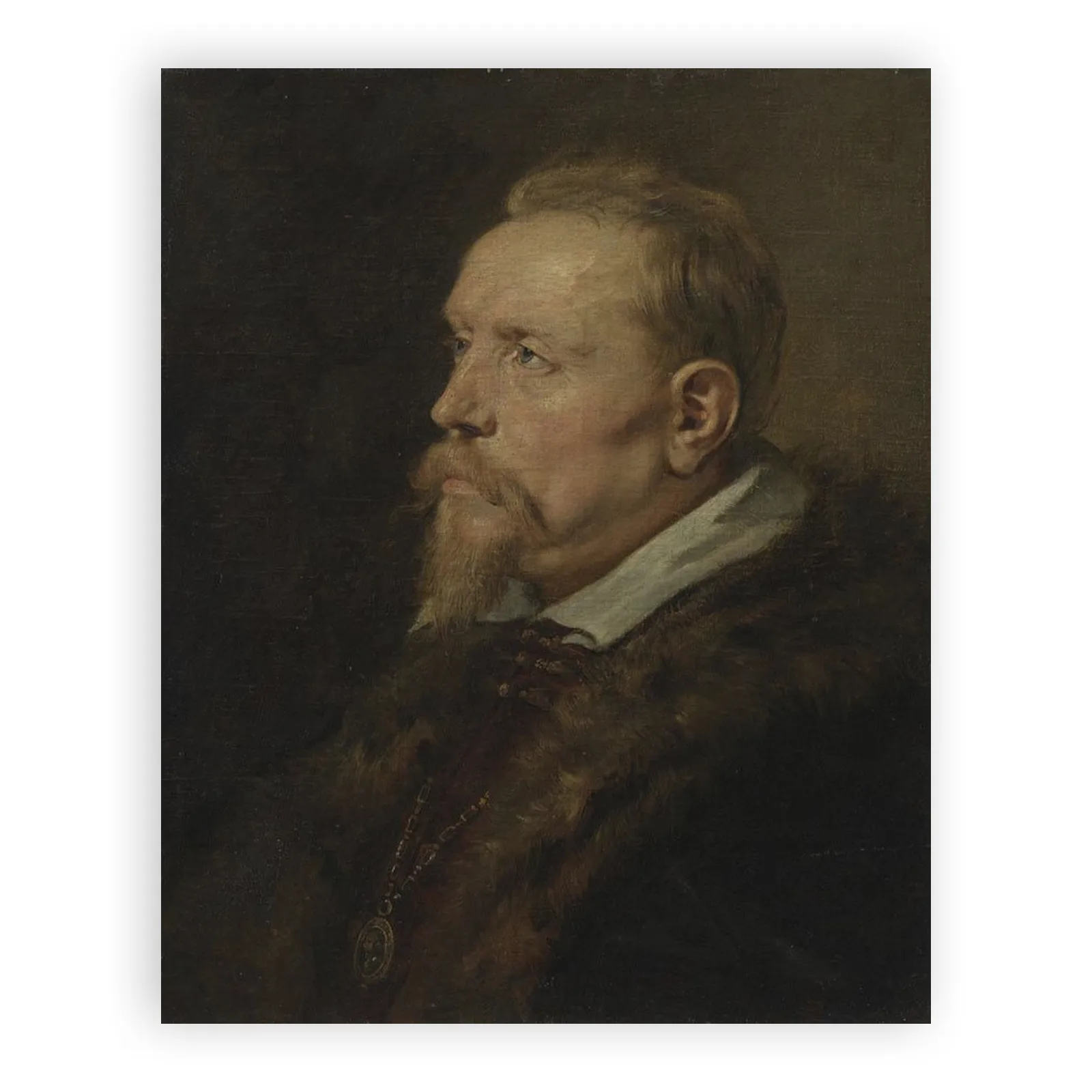 Portrait of a member of the Van den Wijngaerd family by Peter Paul Rubens - view 6 thumbnail