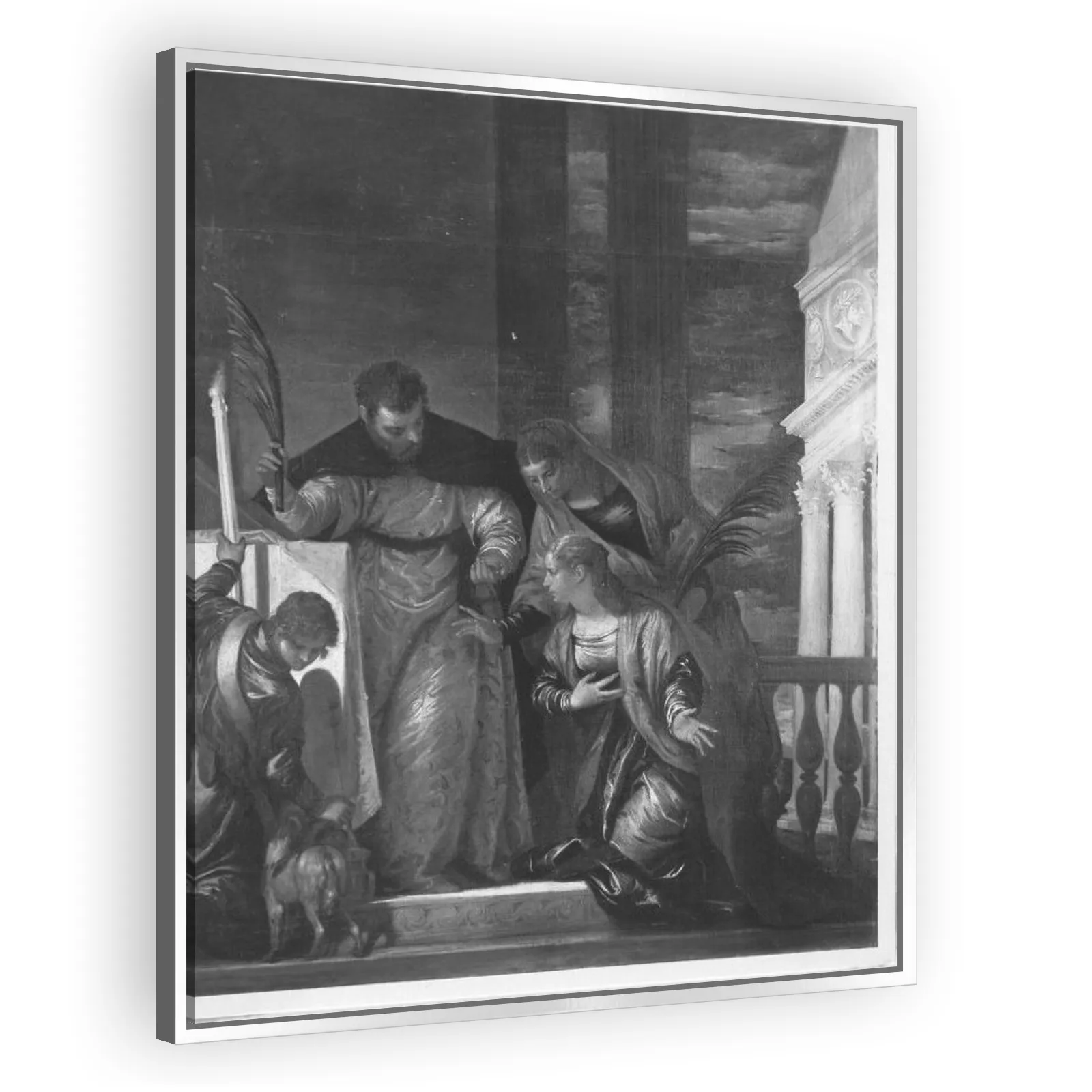 Szene aus dem Leben der hl. Klara by Paolo Veronese - view 4 thumbnail