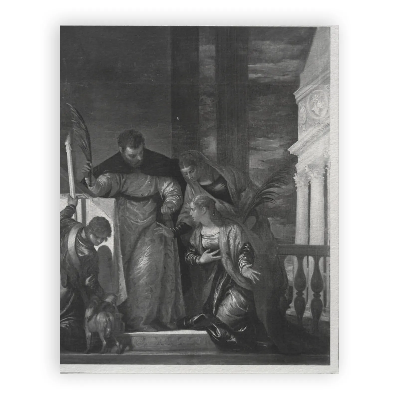 Szene aus dem Leben der hl. Klara by Paolo Veronese - view 6 thumbnail