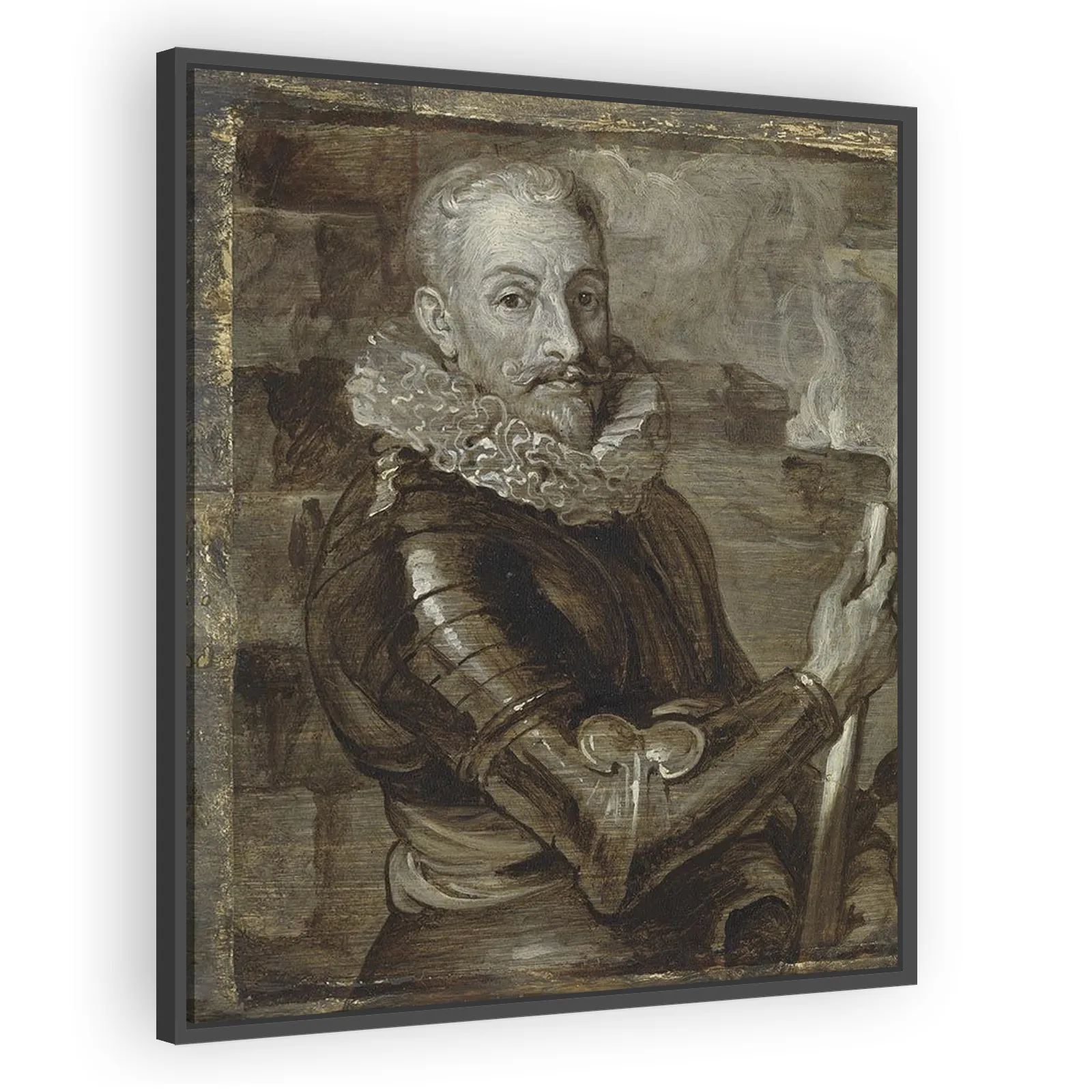 Portrait of General Tilly by Anthony Van Dyck