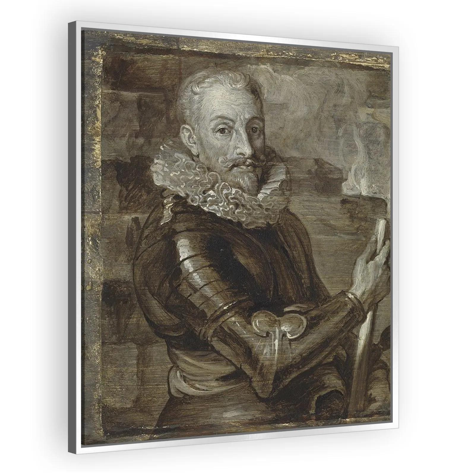 Portrait of General Tilly by Anthony Van Dyck - view 4 thumbnail