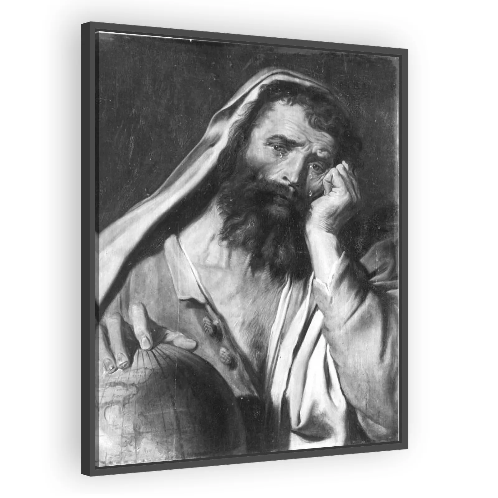 Der weinende Philosoph (Heraklit) by Peter Paul Rubens