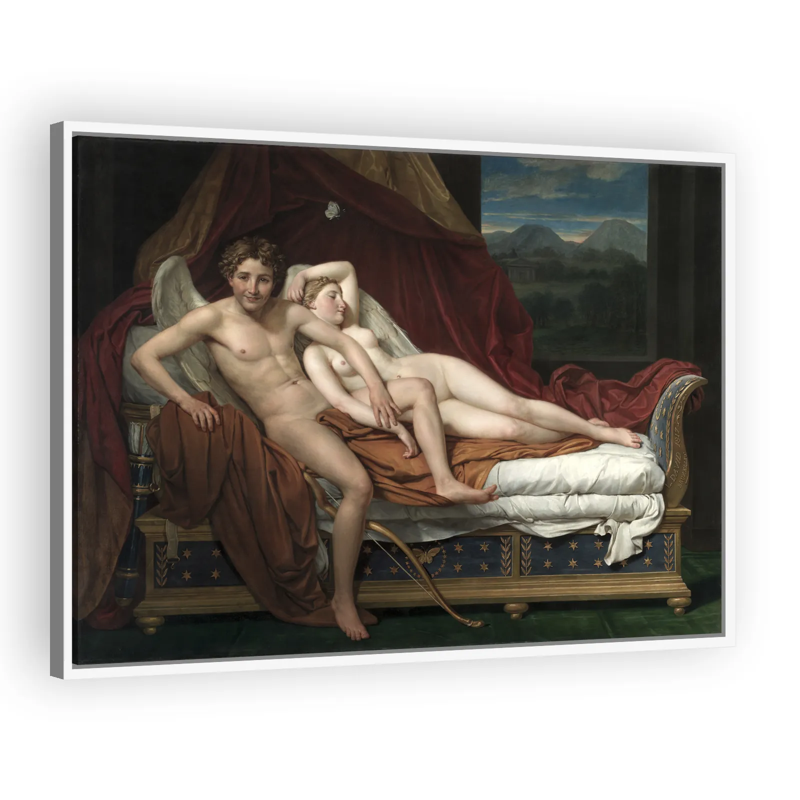 Cupid and Psyche by Jacques Louis David - view 5 thumbnail