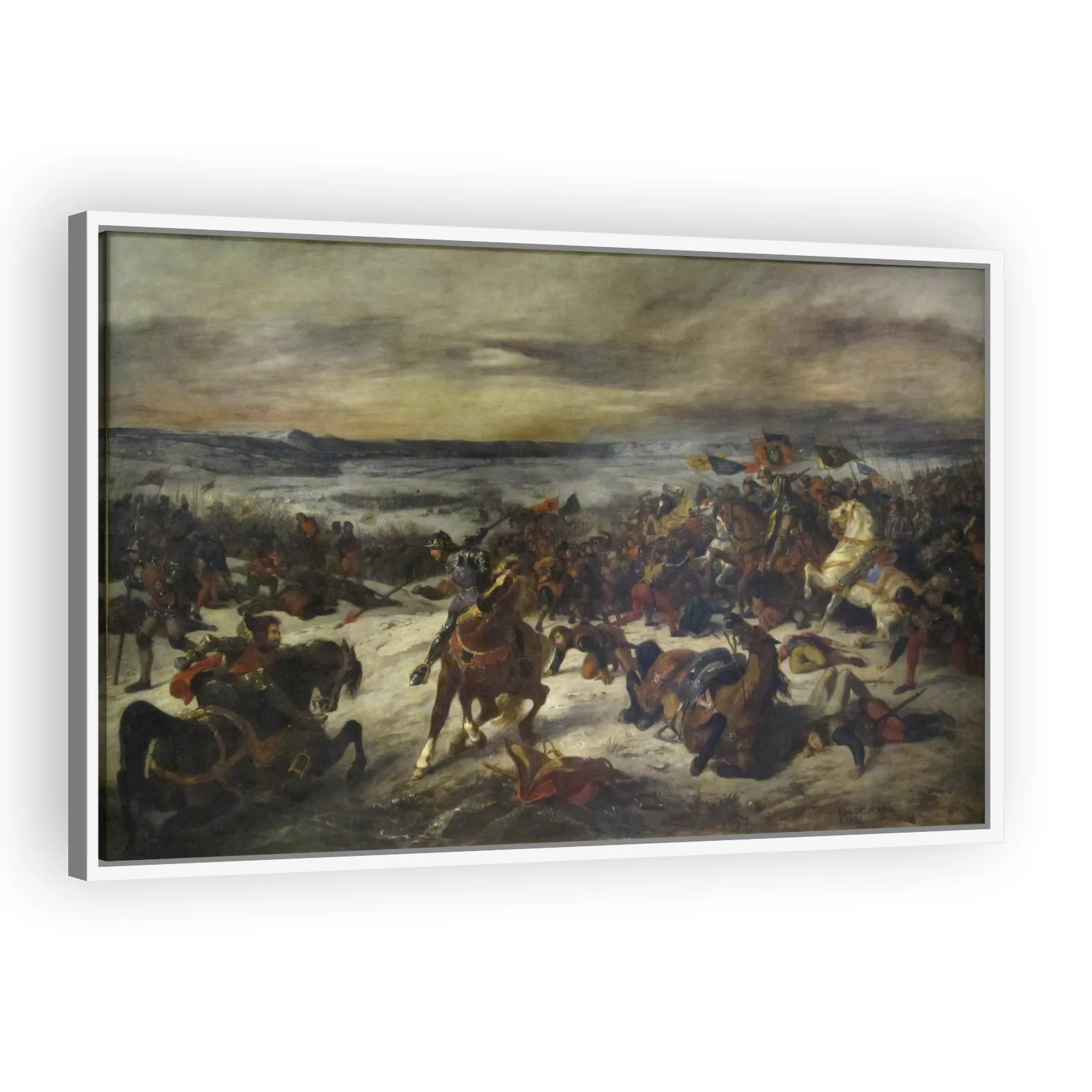 Battle of Nancy (1477) by Eugene Delacroix - view 5 thumbnail