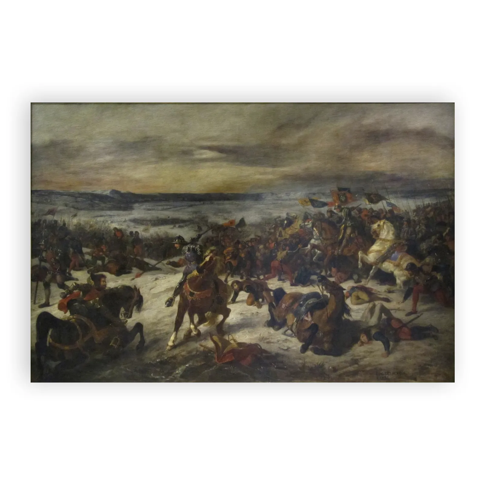 Battle of Nancy (1477) by Eugene Delacroix - view 6 thumbnail