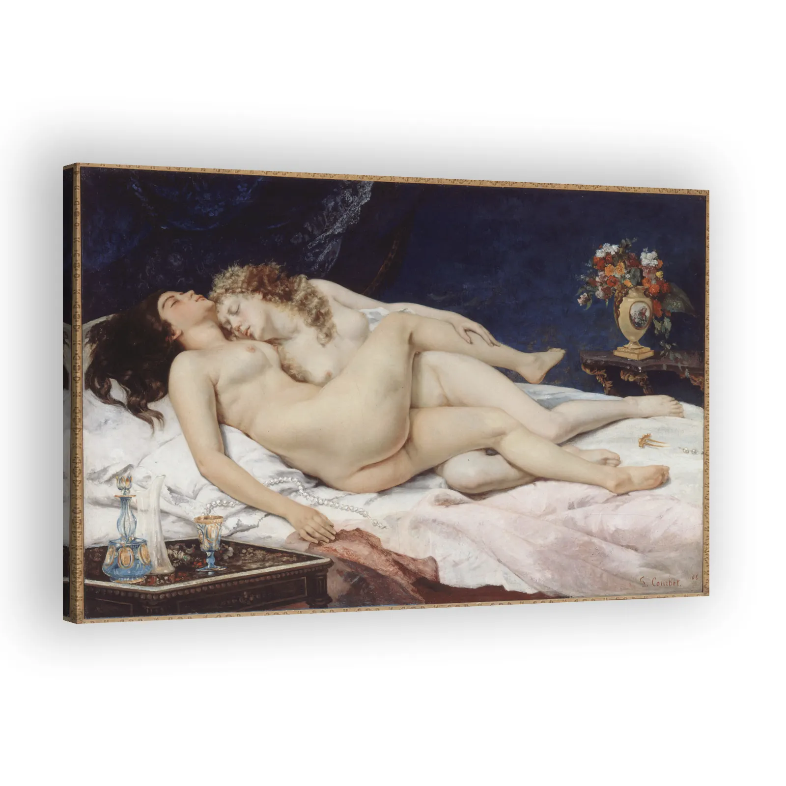 The Sleepers by Gustave Courbet - view 2 thumbnail