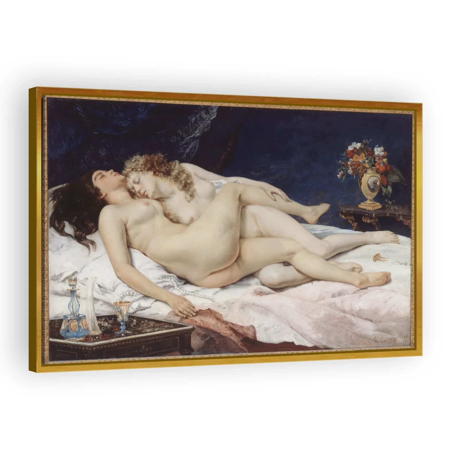 The Sleepers by Gustave Courbet - view 3 thumbnail