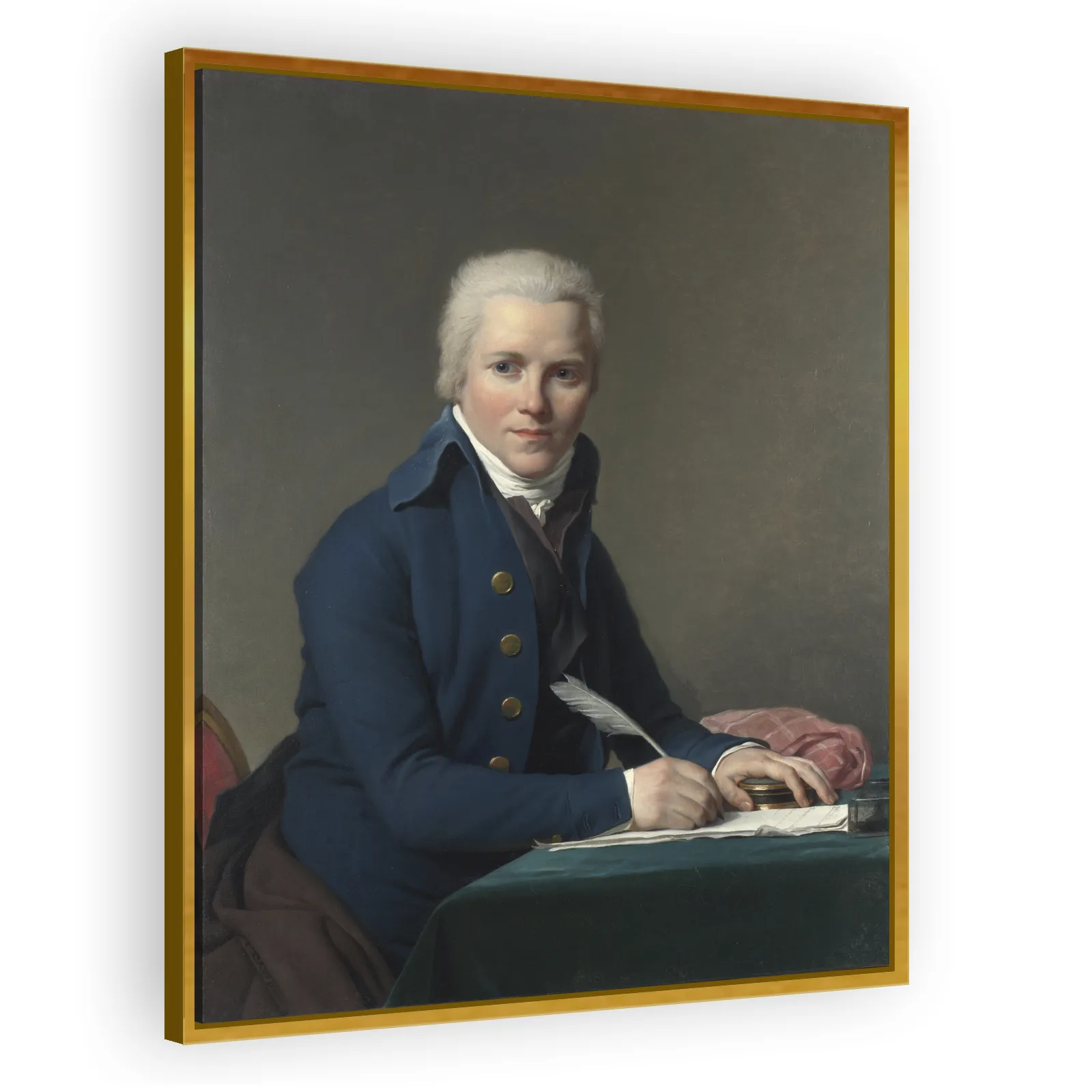 Portrait of Jacobus Blauw by Jacques Louis David - view 3 thumbnail