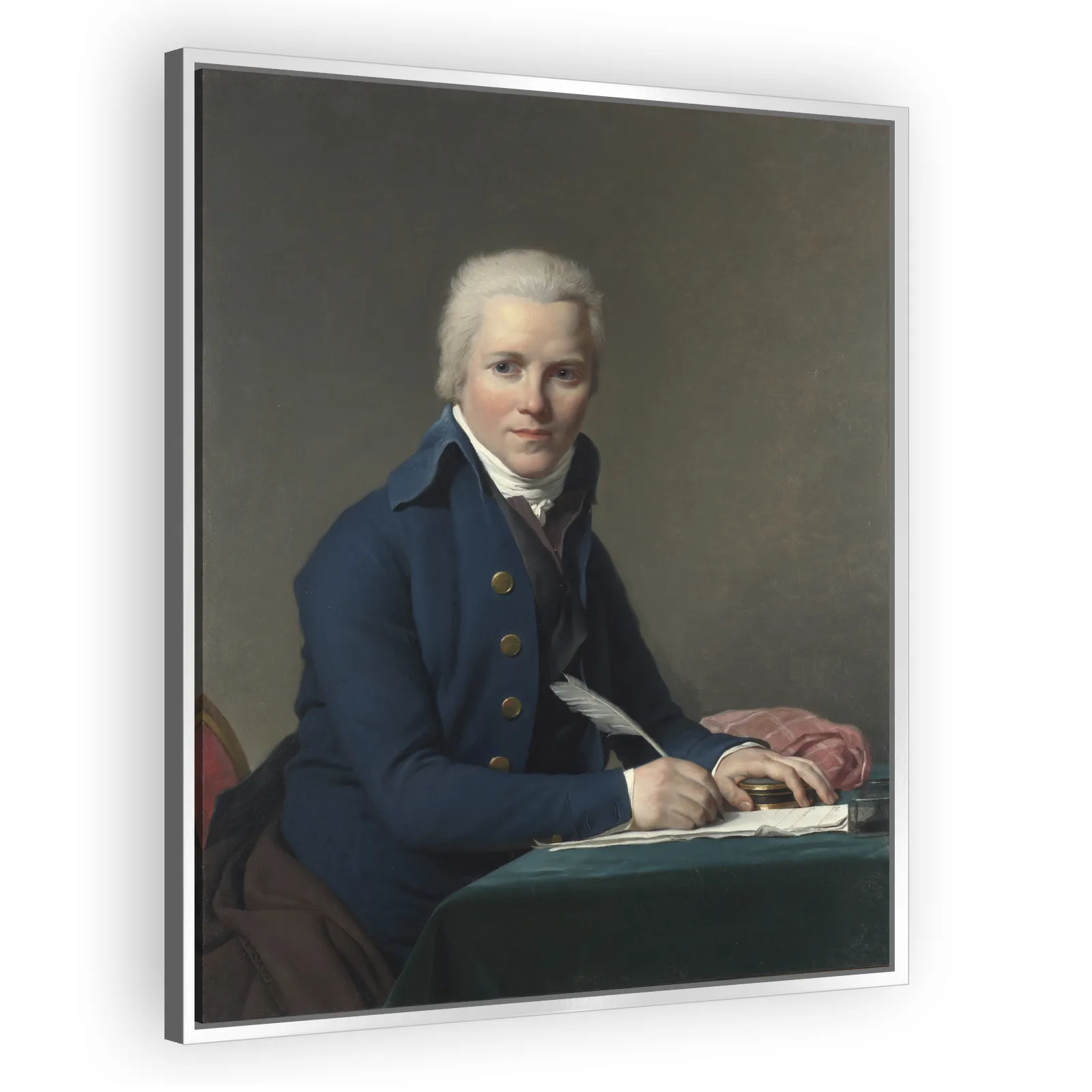 Portrait of Jacobus Blauw by Jacques Louis David - view 4 thumbnail