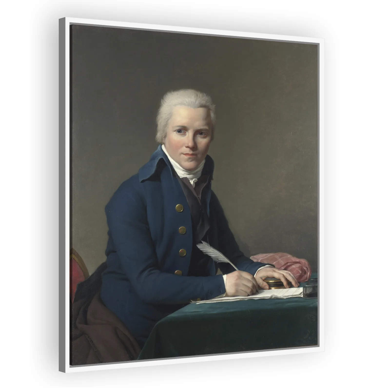 Portrait of Jacobus Blauw by Jacques Louis David - view 5 thumbnail