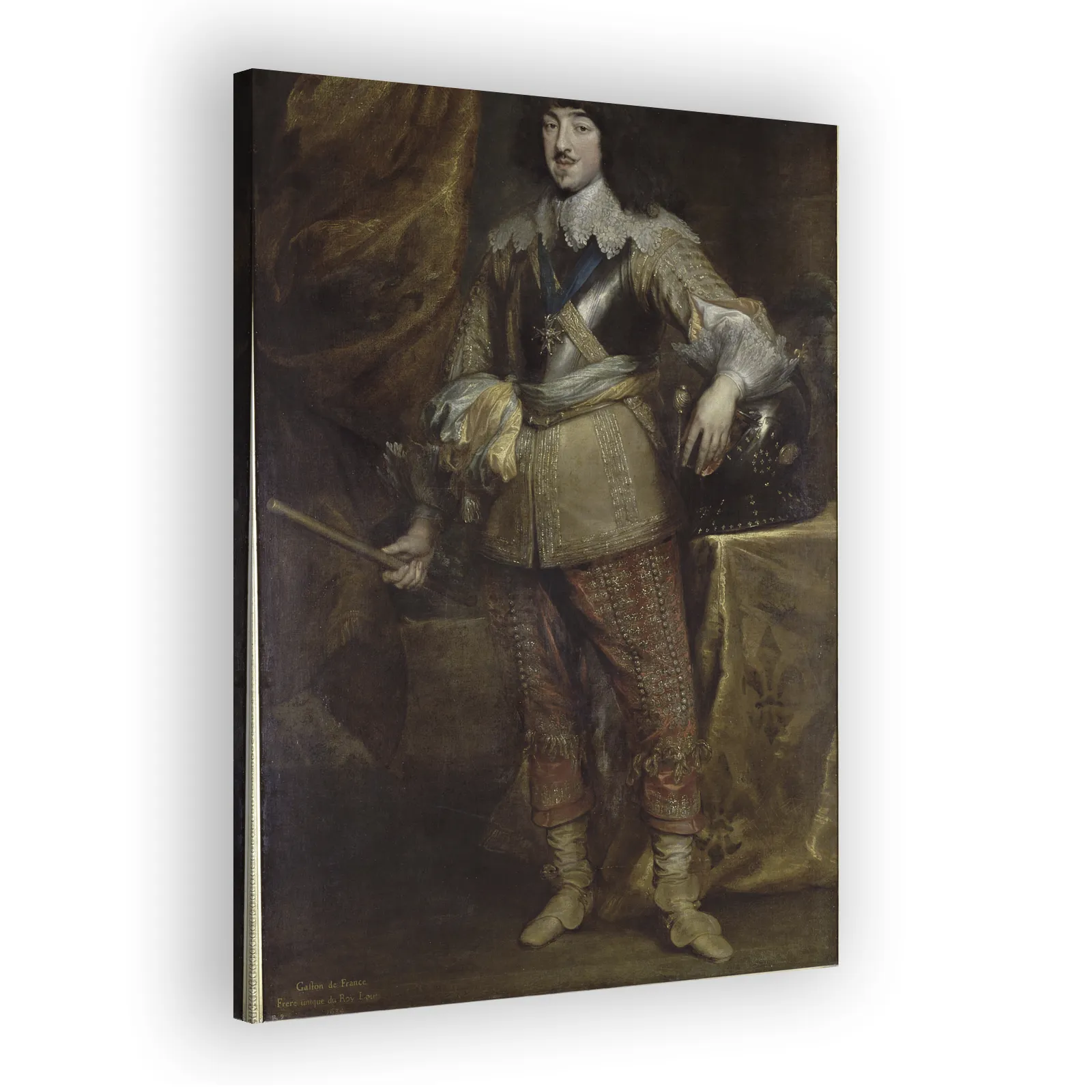 Portrait of Gaston de France by Anthony Van Dyck - view 2 thumbnail