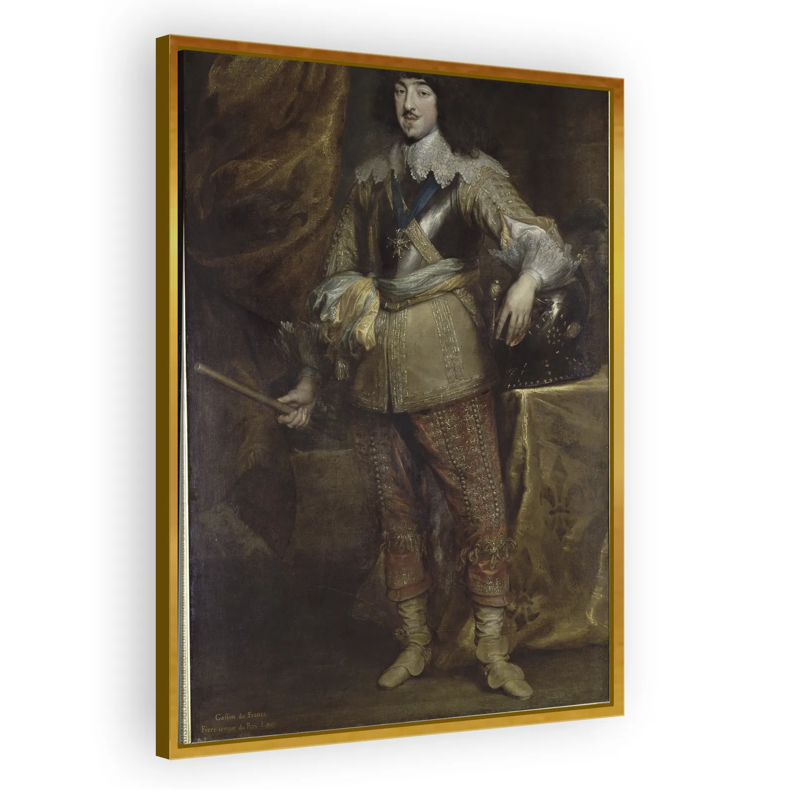 Portrait of Gaston de France by Anthony Van Dyck - view 3 thumbnail