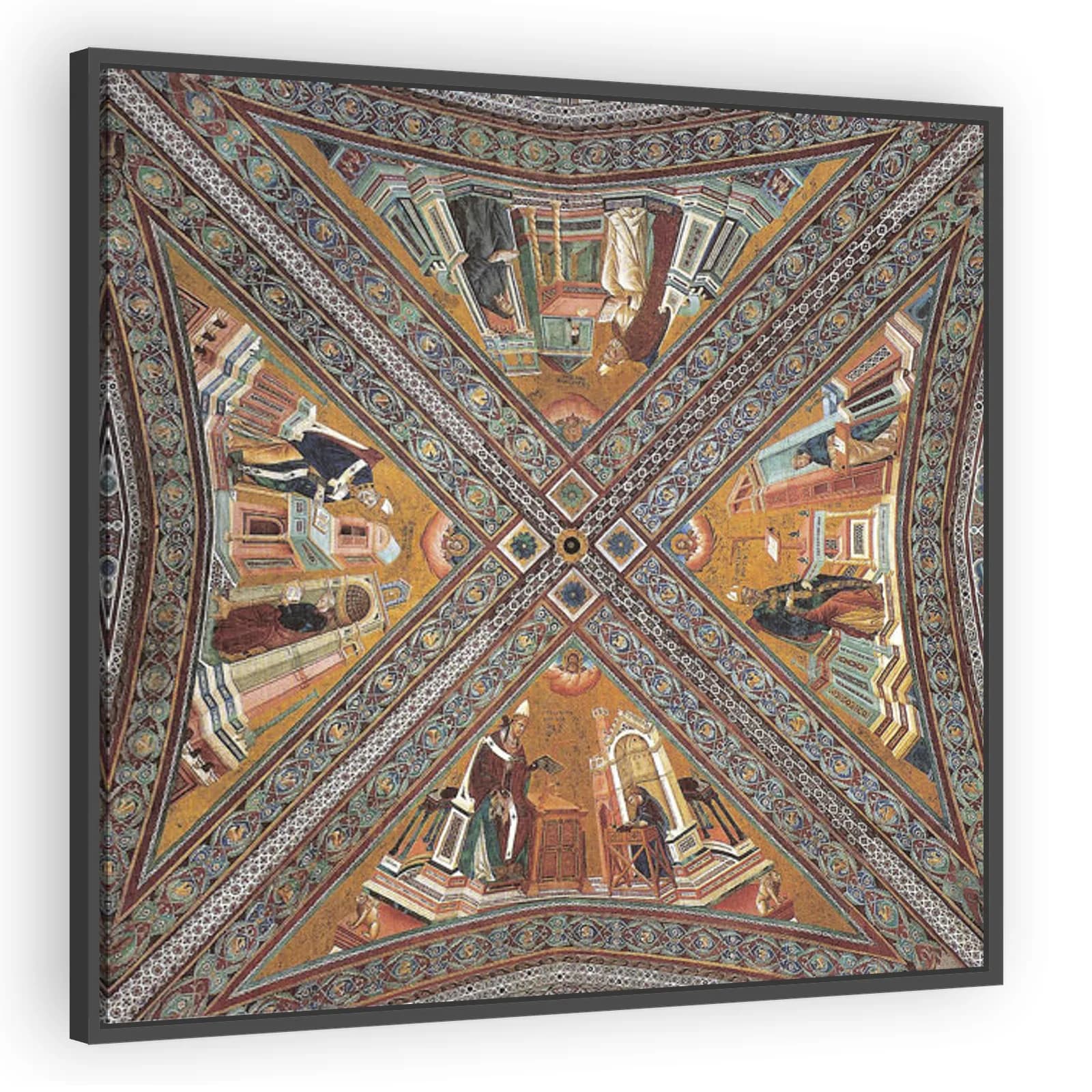 Vault of the Doctors of the Church by Giotto