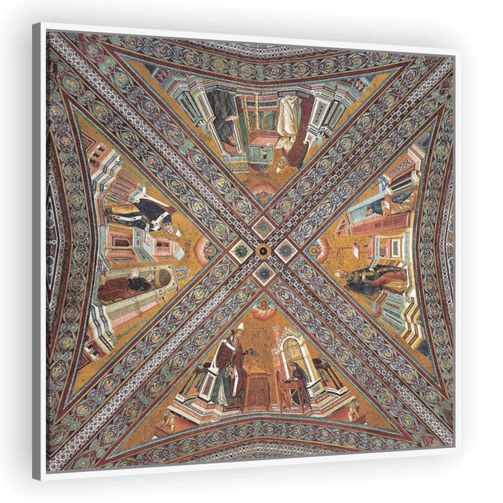 Vault of the Doctors of the Church by Giotto - view 5 thumbnail