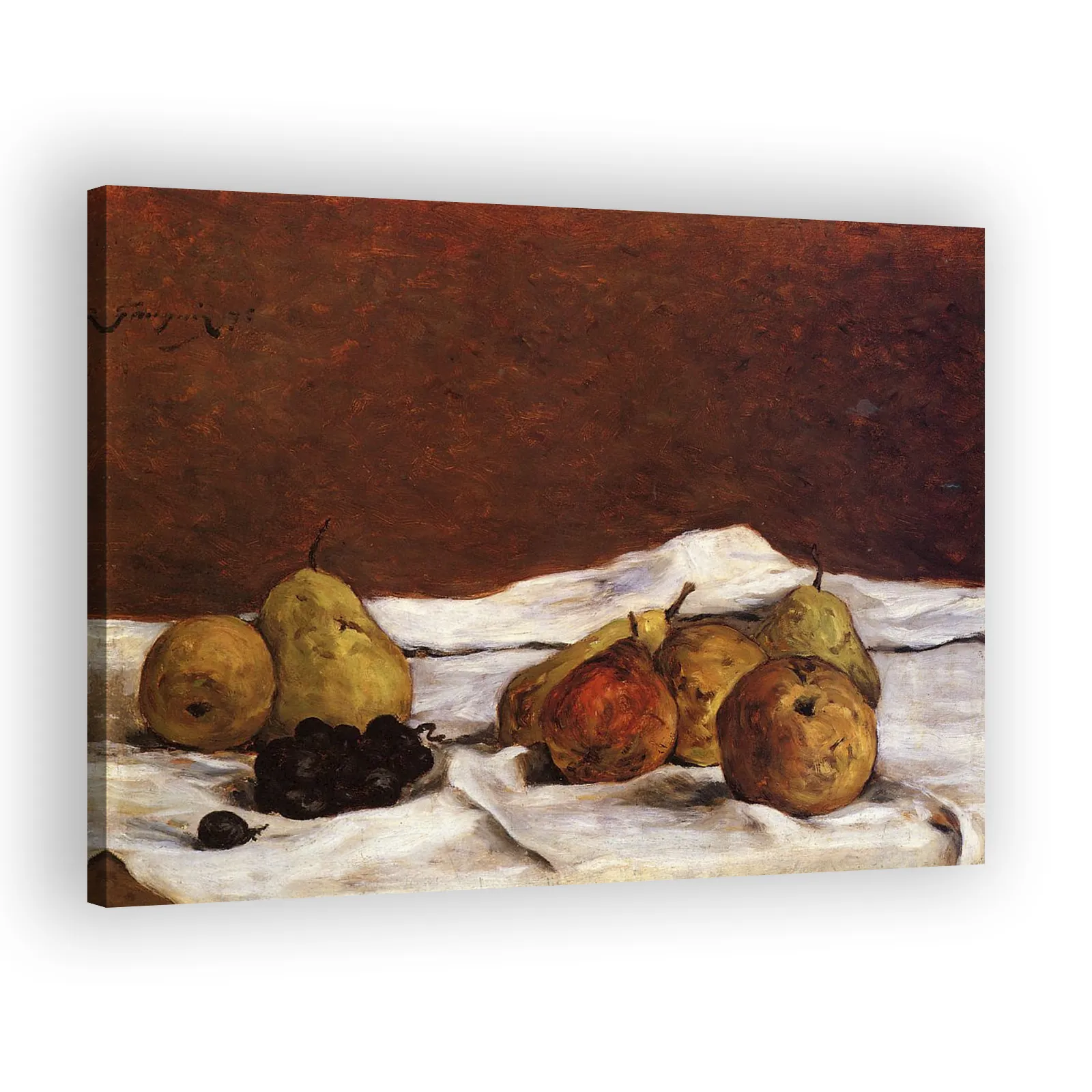 Pears and Grapes by Paul Gauguin - view 2 thumbnail