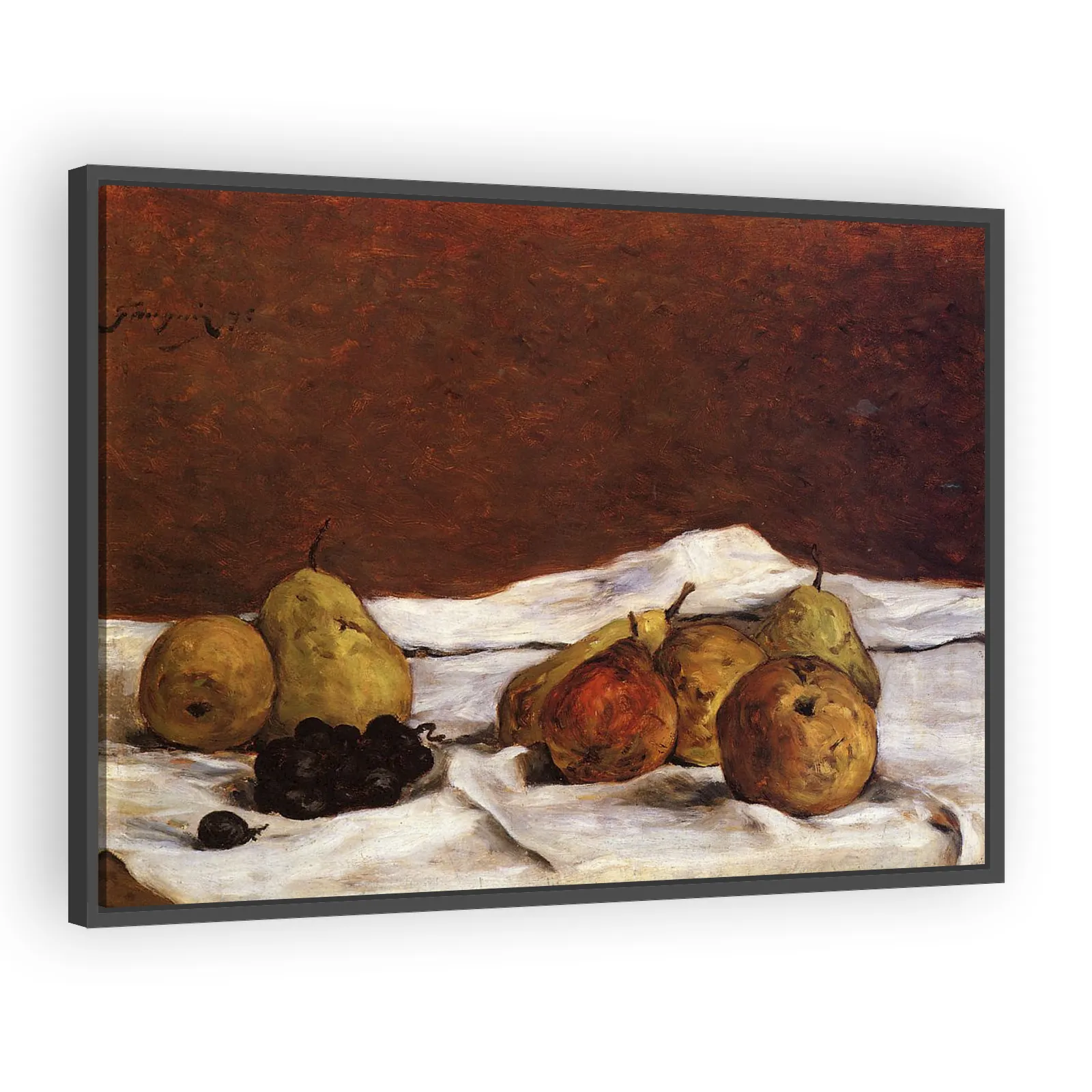 Pears and Grapes by Paul Gauguin