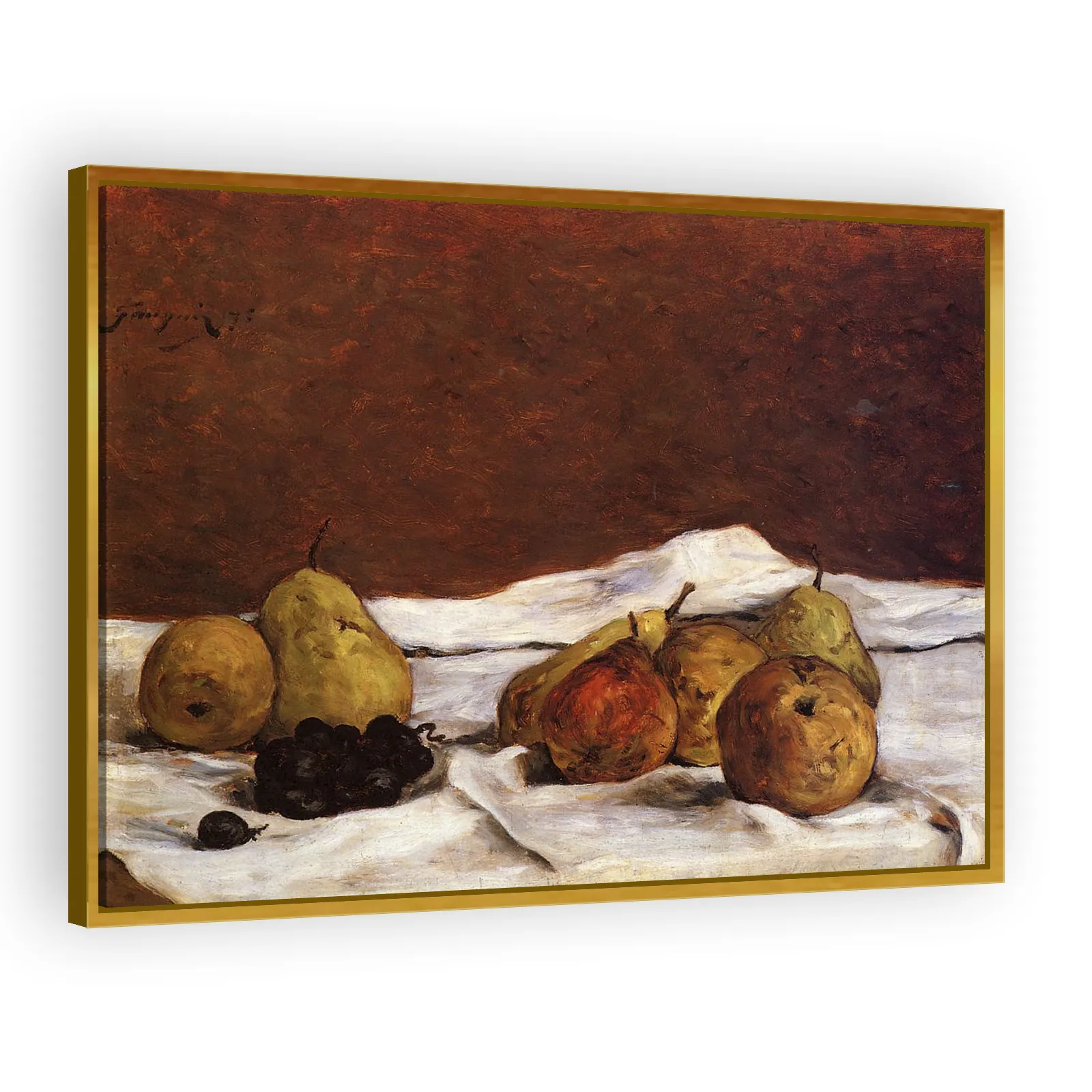 Pears and Grapes by Paul Gauguin - view 3 thumbnail