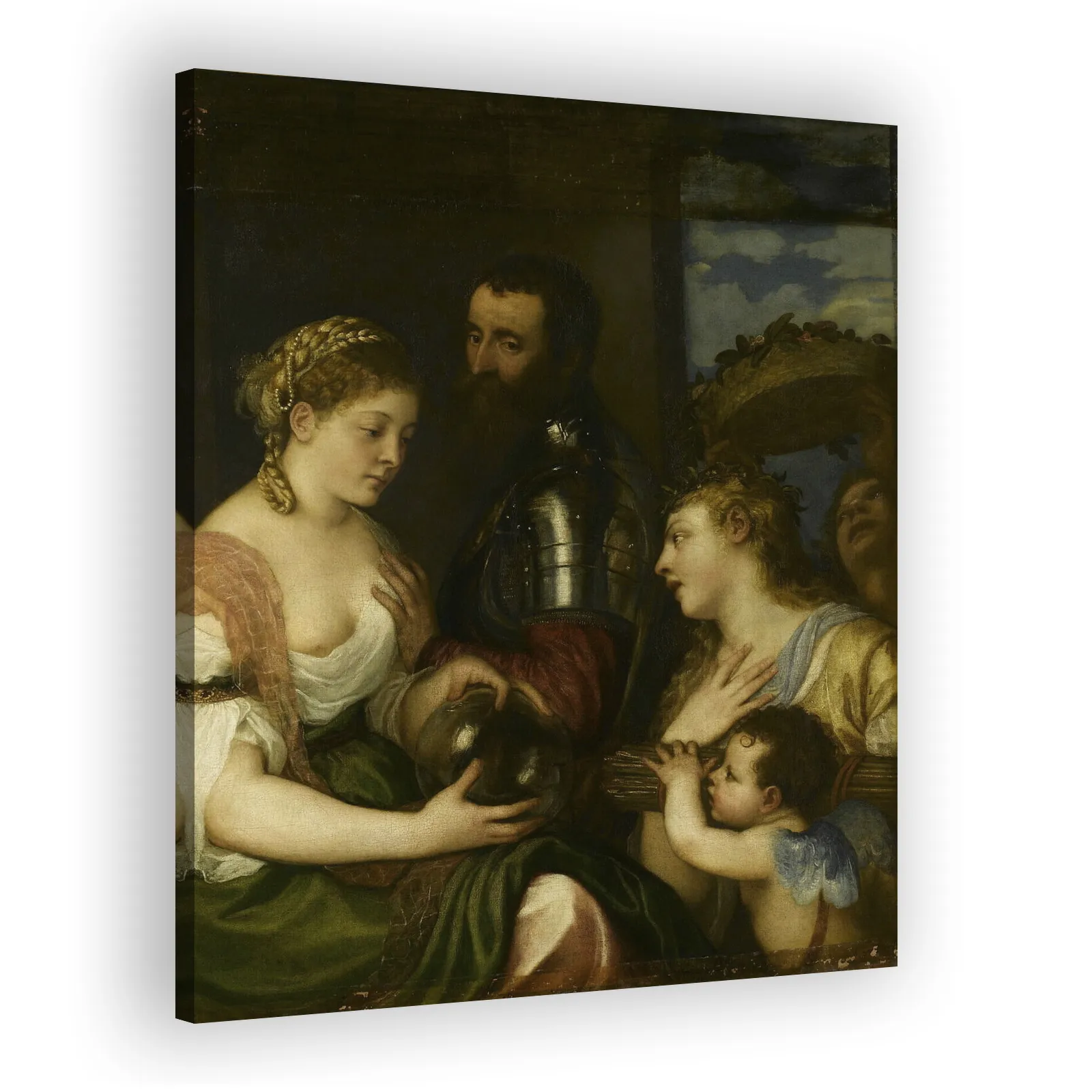 Allegory of Marriage by Titian - view 2 thumbnail