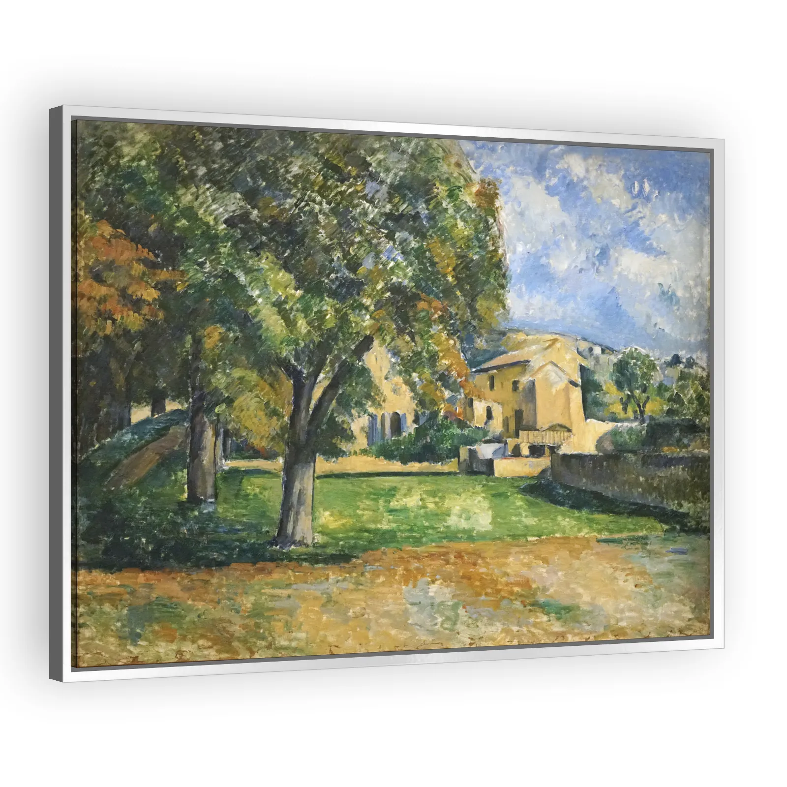 Chestnut and Jas de Bouffan farm by Paul Cezanne - view 4 thumbnail