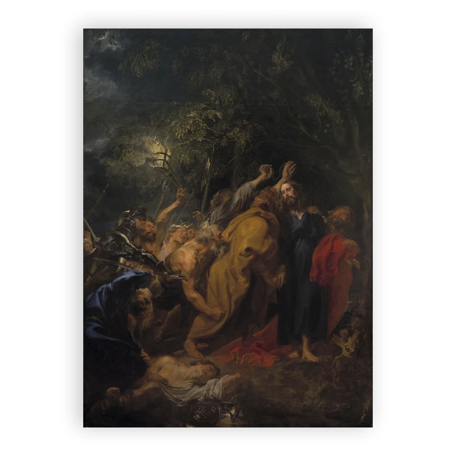 The Arrest of Christ and the Kiss of Judas by Anthony Van Dyck - view 6 thumbnail
