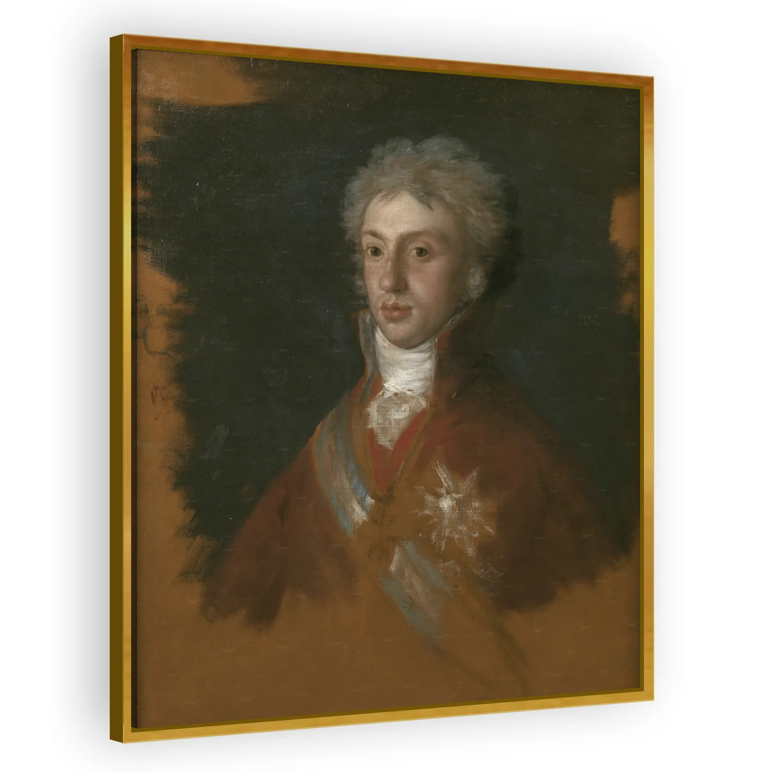 Portrait of Luis of Etruria by Francisco Goya - view 3 thumbnail