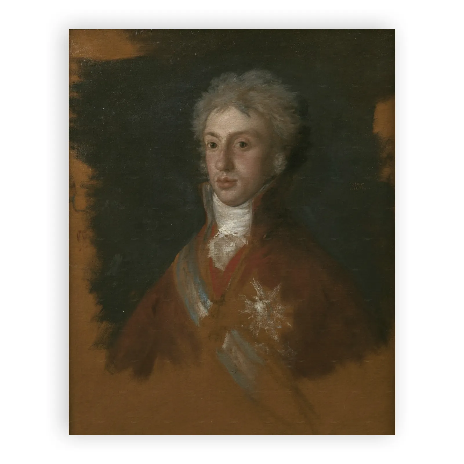 Portrait of Luis of Etruria by Francisco Goya - view 6 thumbnail